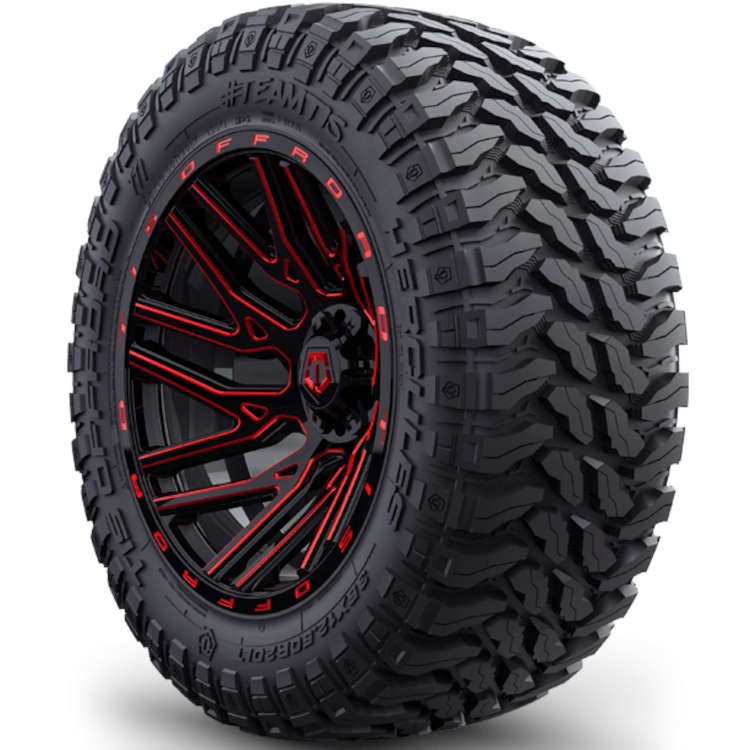 New Tire 35X12.50R17 Hercules TIS Offroad TT1 125Q E N/A All Season Mud Terrain Tire
