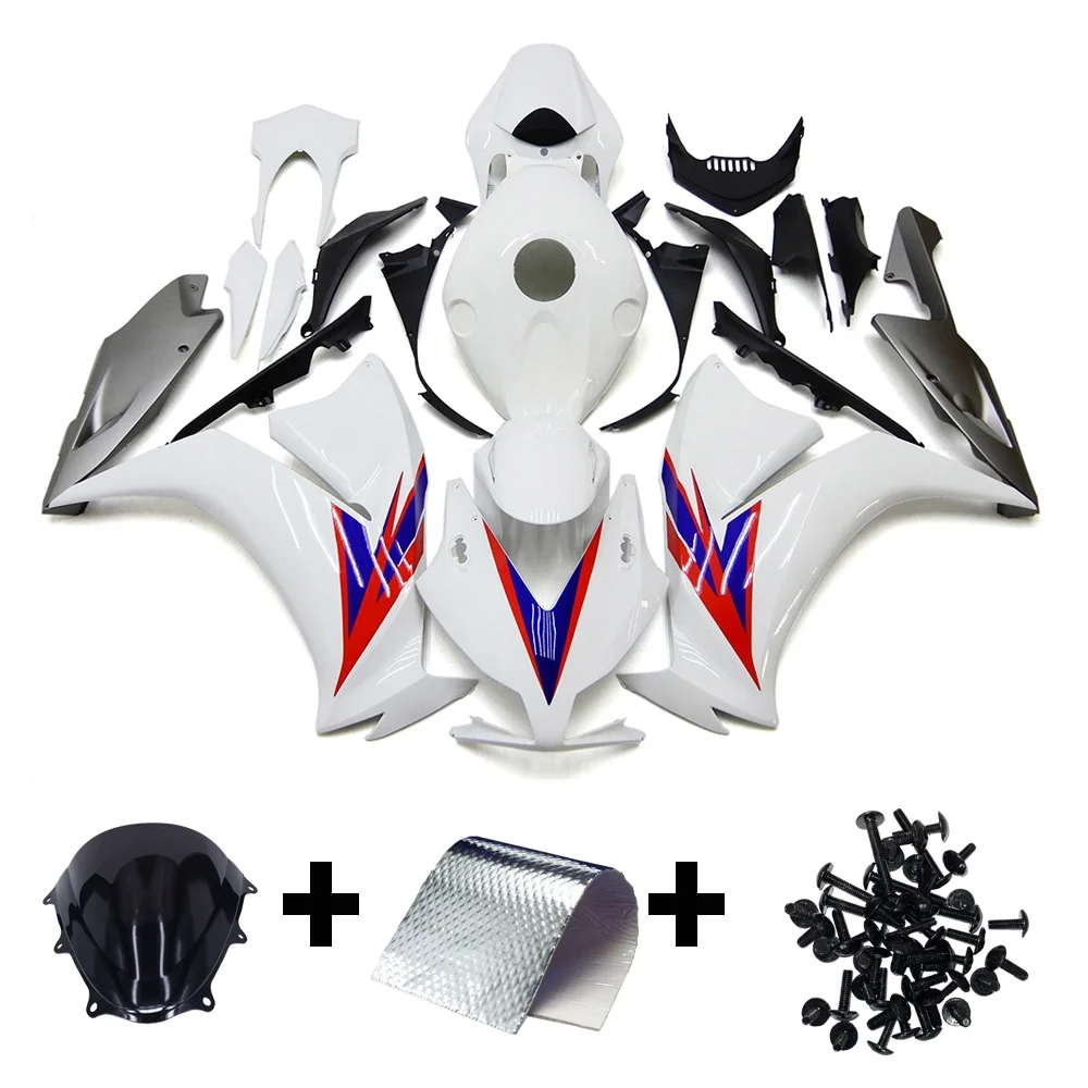 Sportfairings Motorcycle ABS White Blue Fairings Kit for Honda CBR1000RR 2012 - 2016 Bodywork