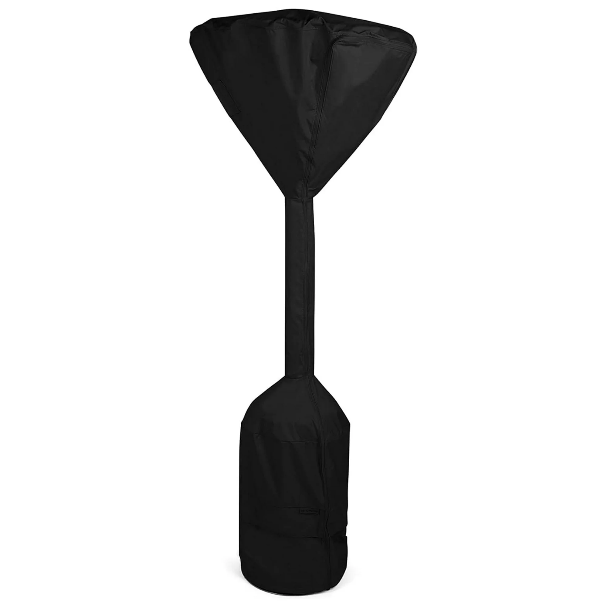 ZHANGHU Fitted Patio Heater Cover  Weather Resistant Polyester, Elastic , Mesh Vent, Grill and Heating-Black