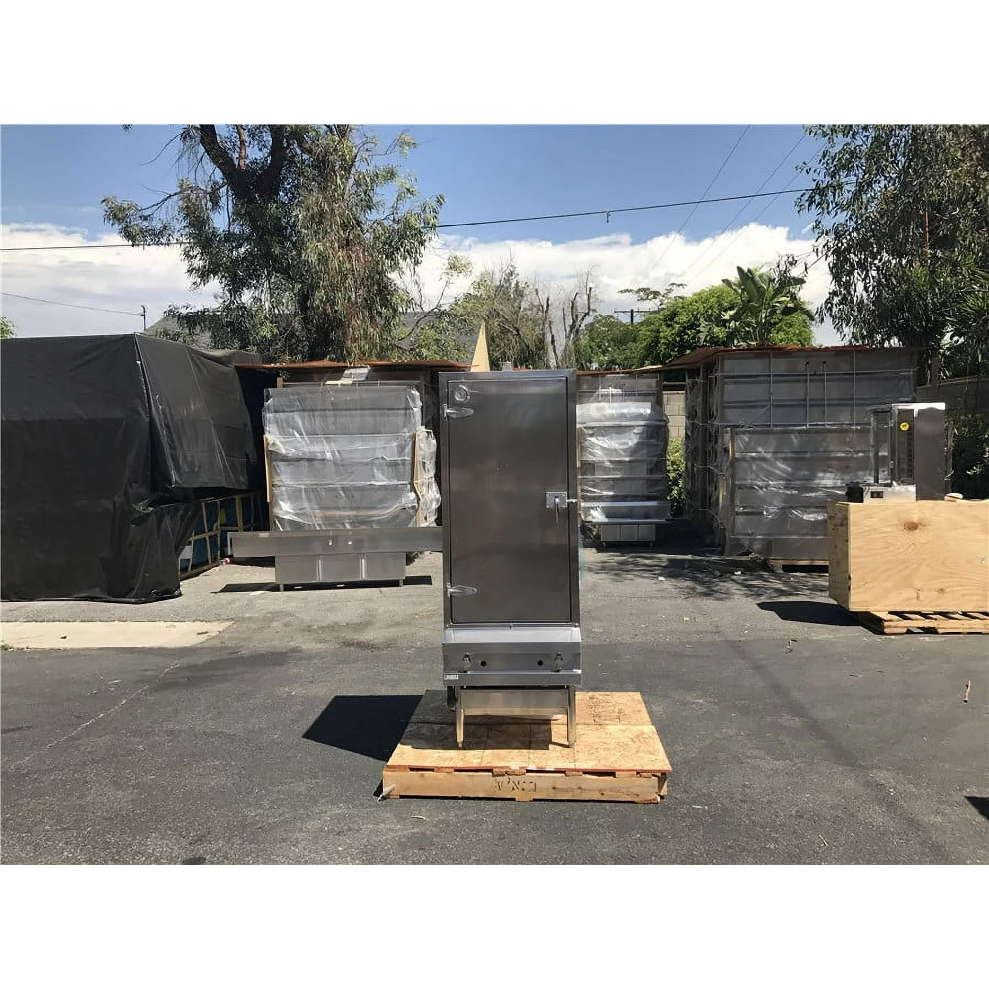 NSF 36 ins smoker bbq oven EQ36