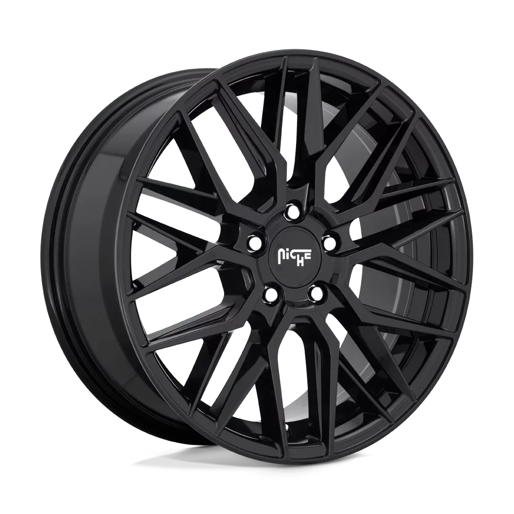 Niche M224 Gamma 18X8 5X112 42Et 72.56Cb Gloss Black Wheel