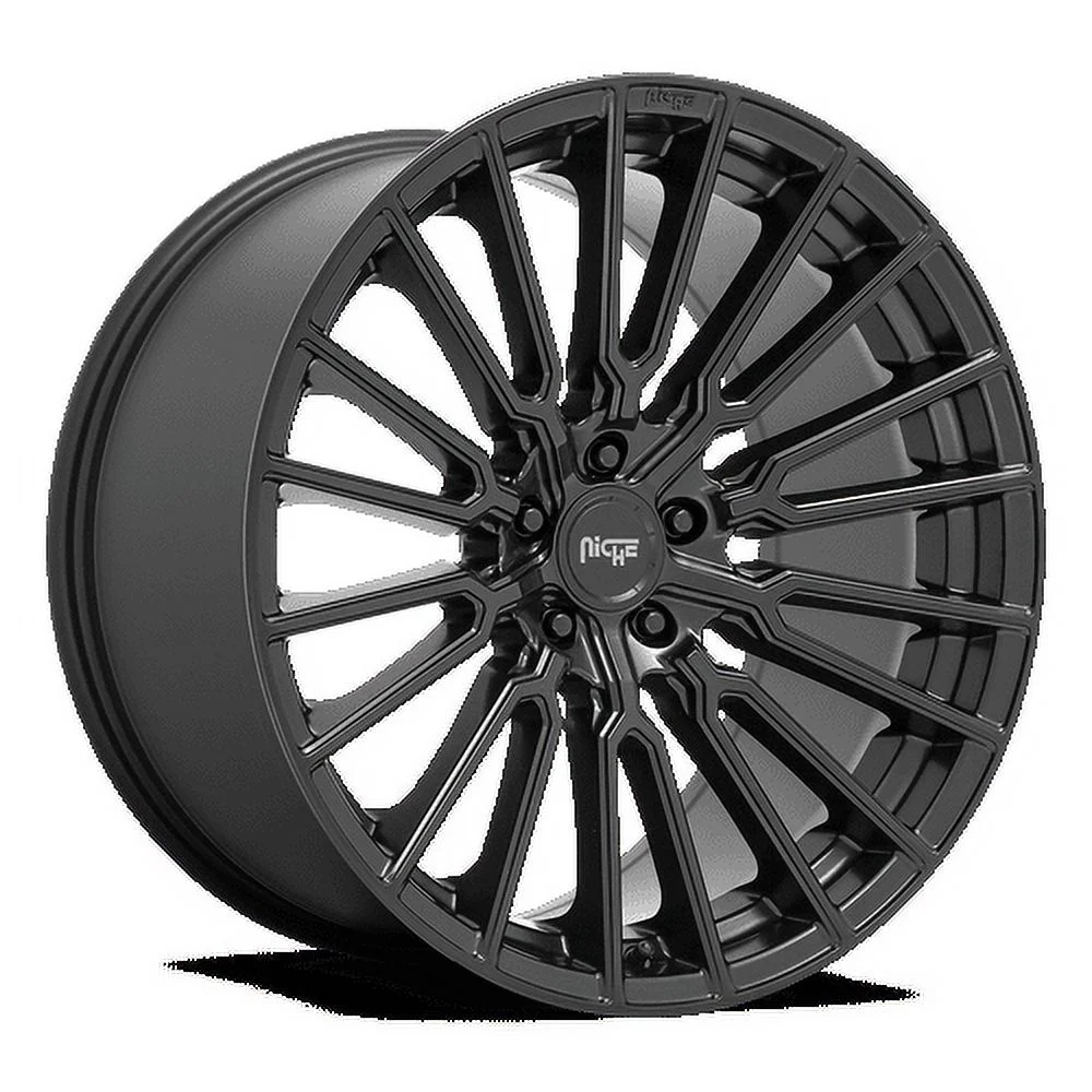 NICHE M250 PREMIO 22X10 5X112 20ET 66.56CB MATTE BLACK WHEEL