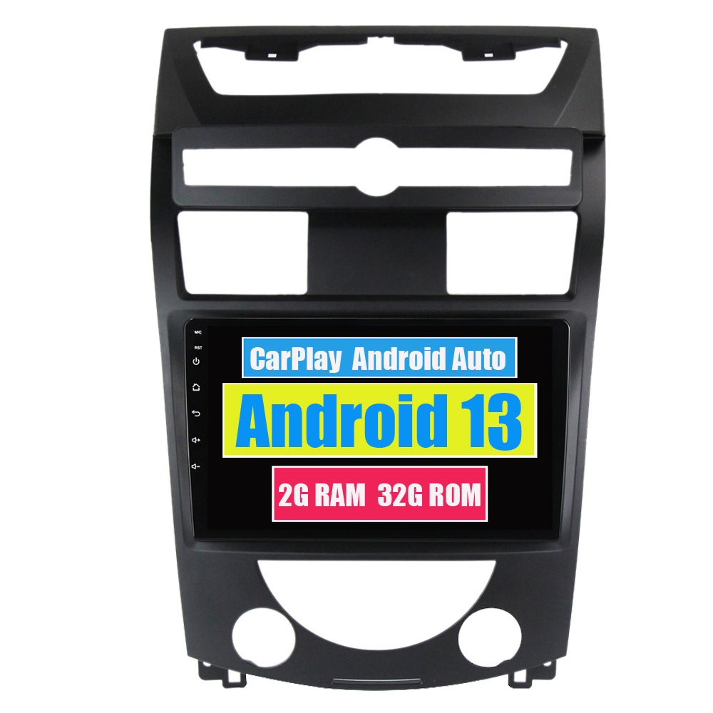 RoverOne Car Stereo CarPlay Android Auto for SsangYong Rexton Y250 II 2 2006 - 2012 GPS Navigation Bluetooth DSP Multimedia Video Player