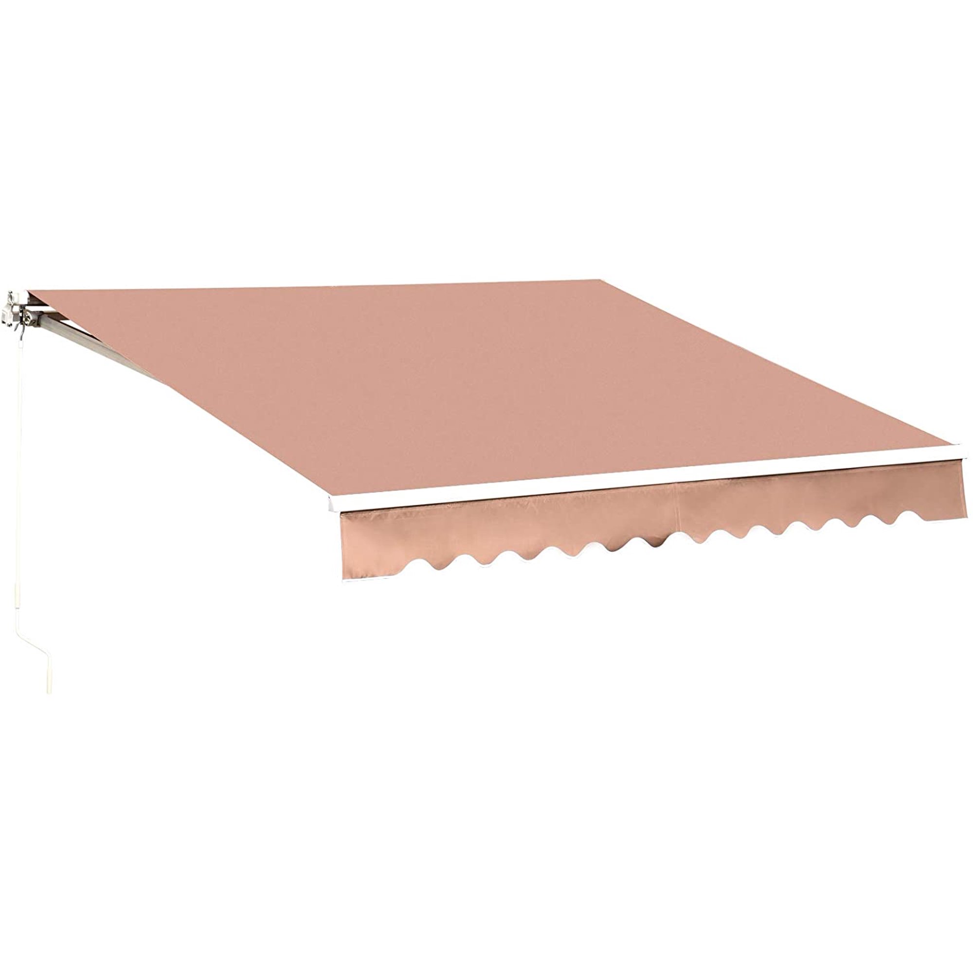 Newacme LLC Freeport Park Alvin 10 ft. W x 8 ft. D Retractable Patio Awning