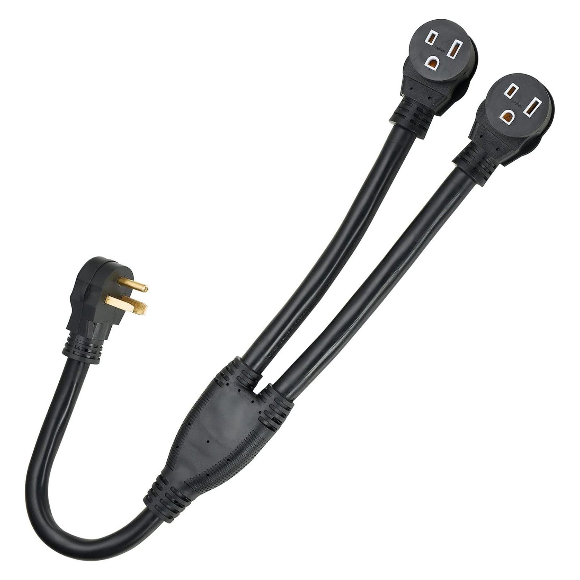 ZHANGHU 6/3 Extension and Splitter Power Cord Adapter, STW 50 Amp NEMA 6-50P Y Adapter Cord, 250v