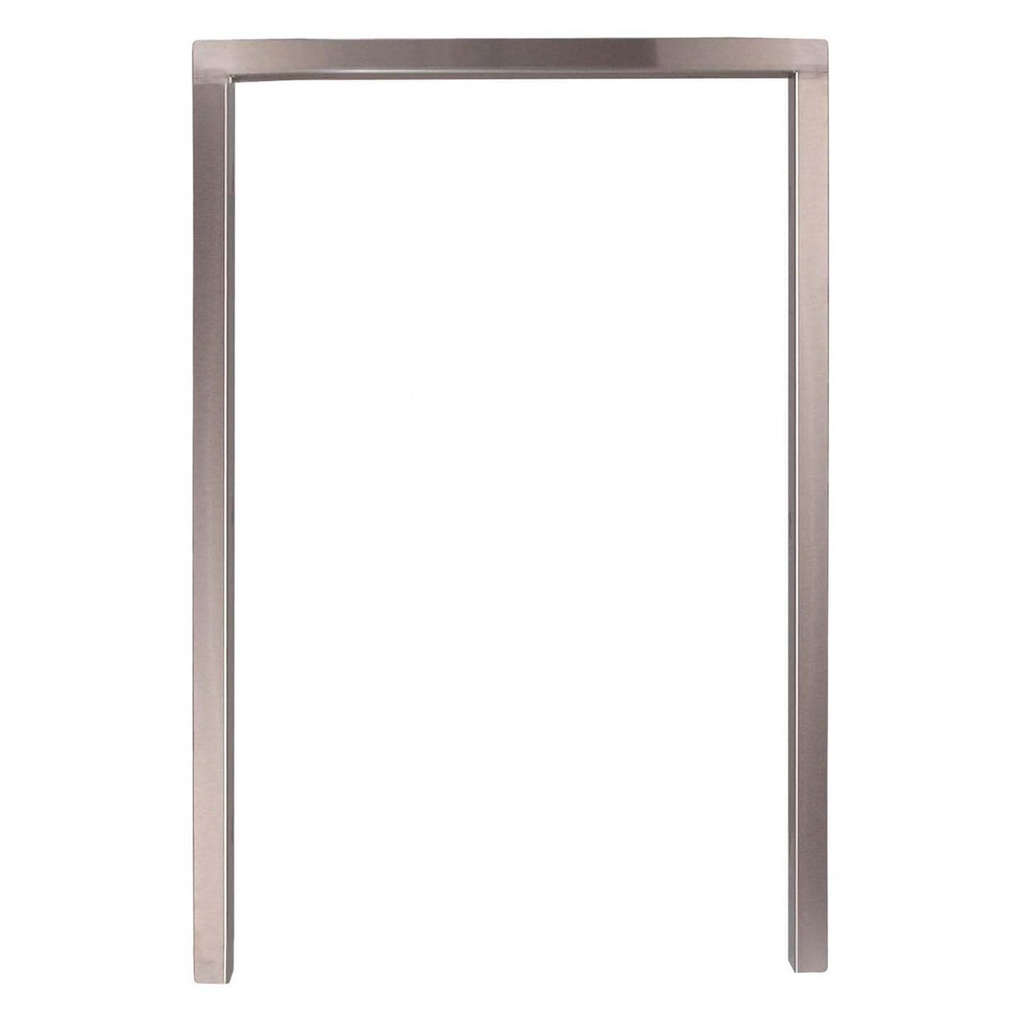 ZHANGHU 40 Inch Firewood Log Hoop Rack, Round Tubular Steel Outdoor Wood Storage Holder, Black