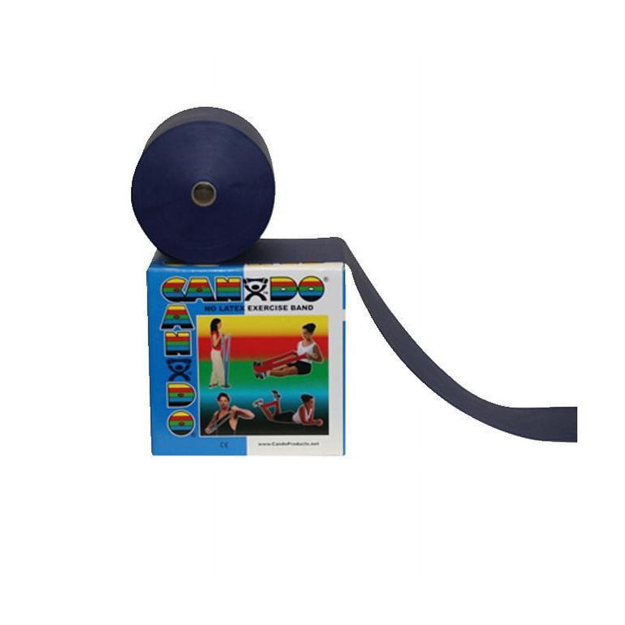 School Specialty 020938 No-Latex Heavy Resistance Band, Blue 50 Yards