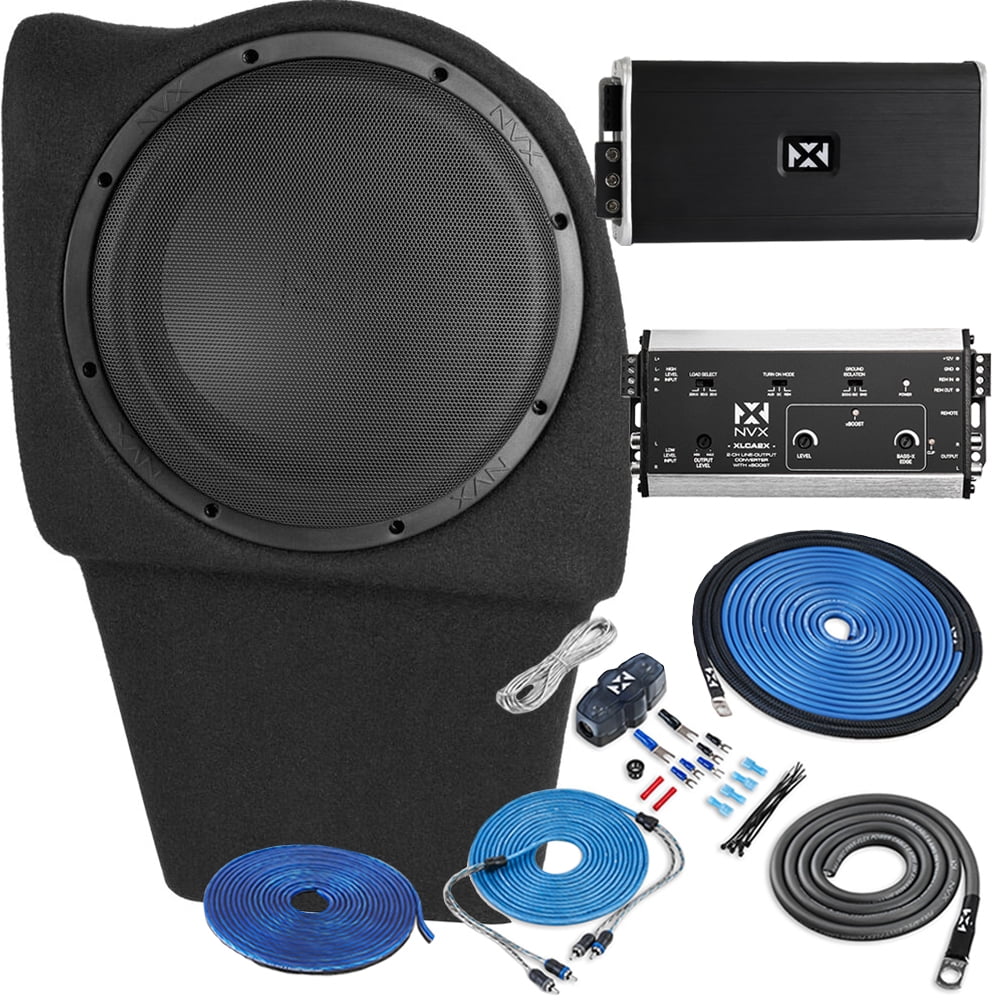 NVX PBK-TSLAY-G1P Custom Subwoofer Bass Package for 2020 - Up Tesla Model Y 10
