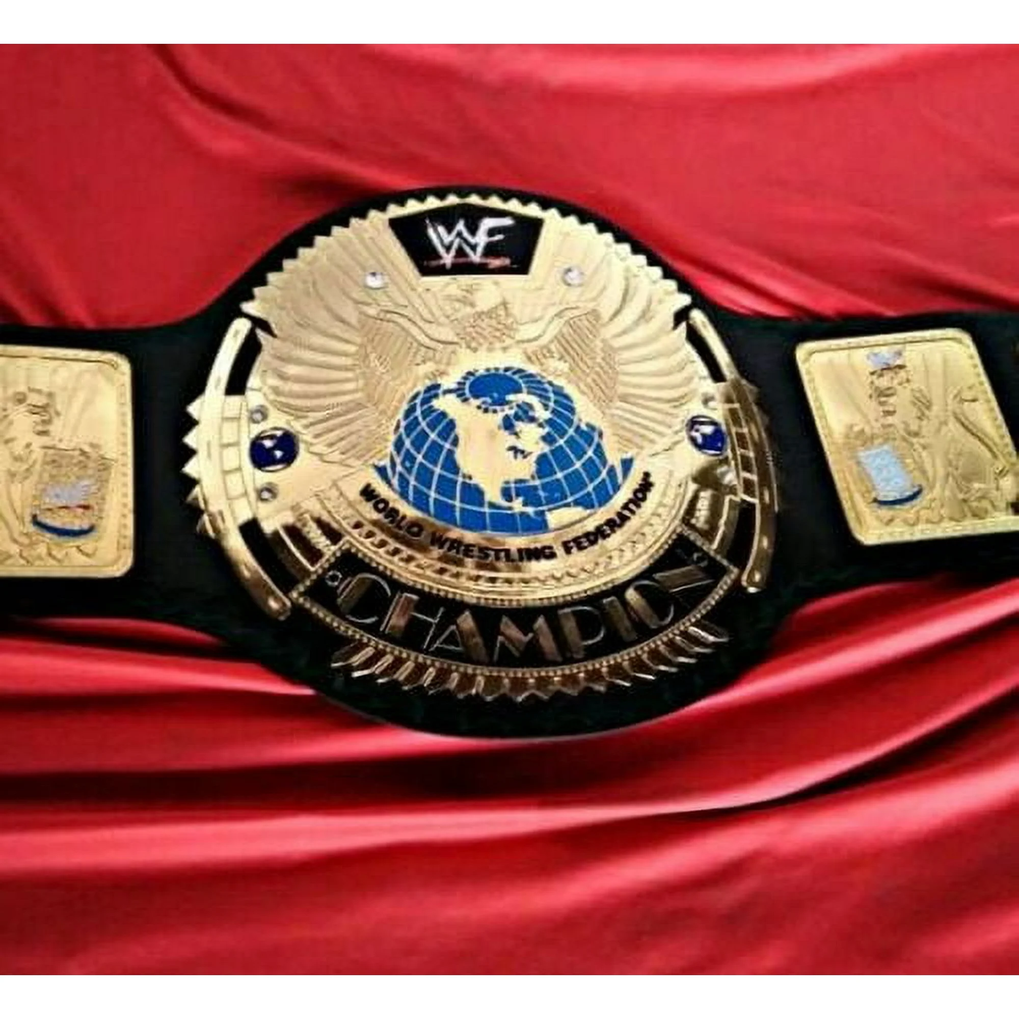 WWF Euro Era Big Eagle Word Wrestling Championship Replica Belt 2mm