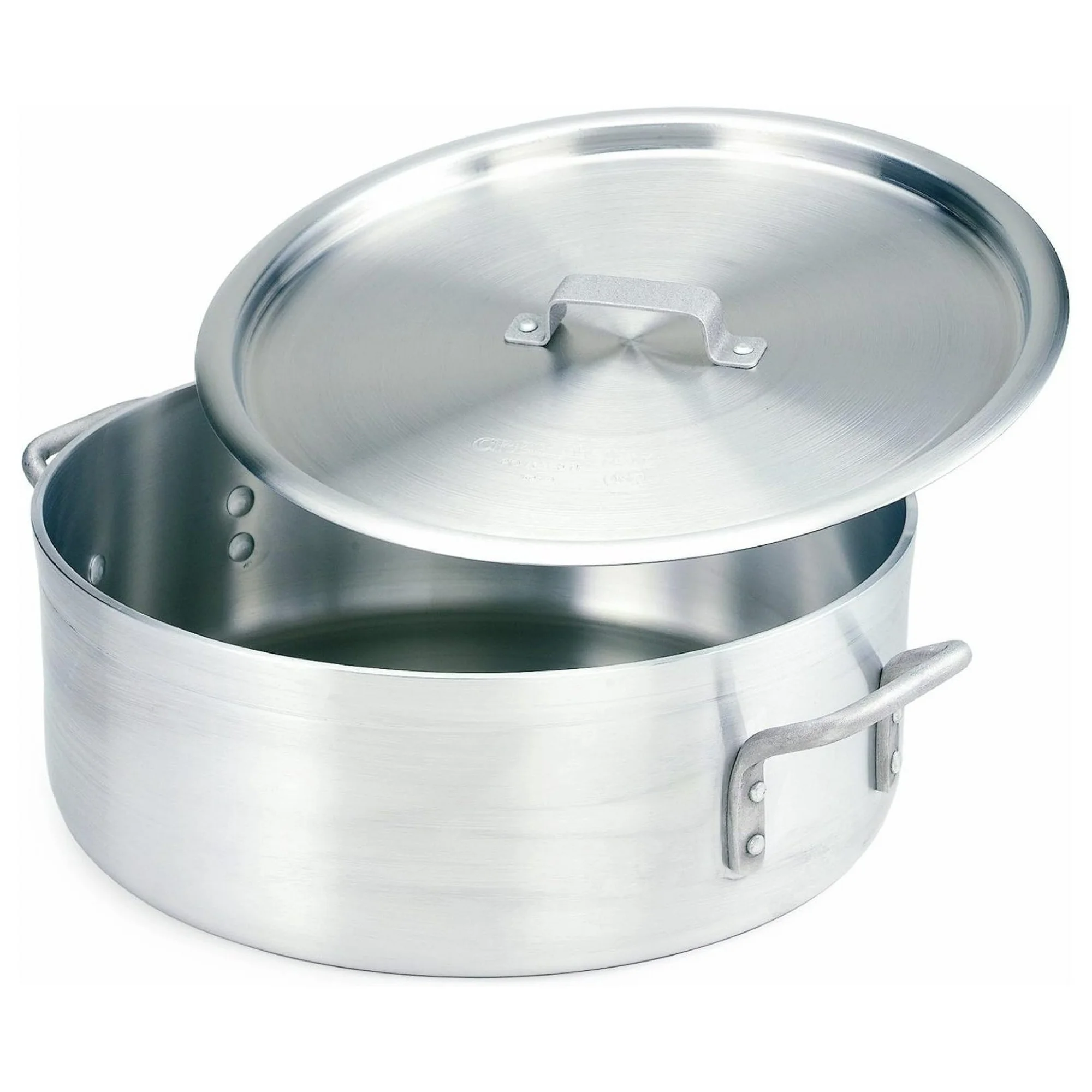 ZHANGHU Extra Heavy Weight Aluminum Braziers with Pan Covers, 15 Quart