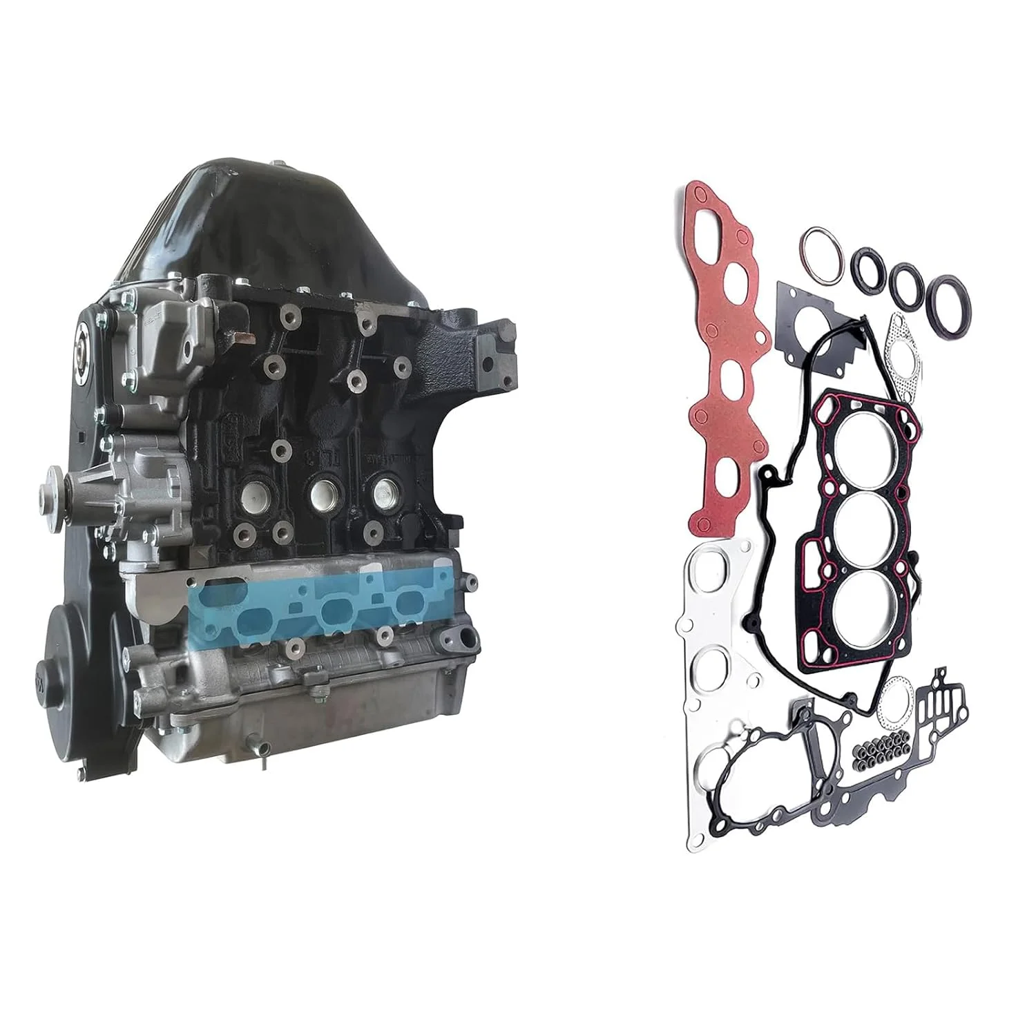 SQR372 800cc Gasoline Engine Assembly +Full Gasket KIT Fit for Chery SQR372 QQ Engine Joyner Trooper UTV and ATV John Deere 825i 835E 835M 835R Kawasaki Mule PRO FX FXT FXR UTV