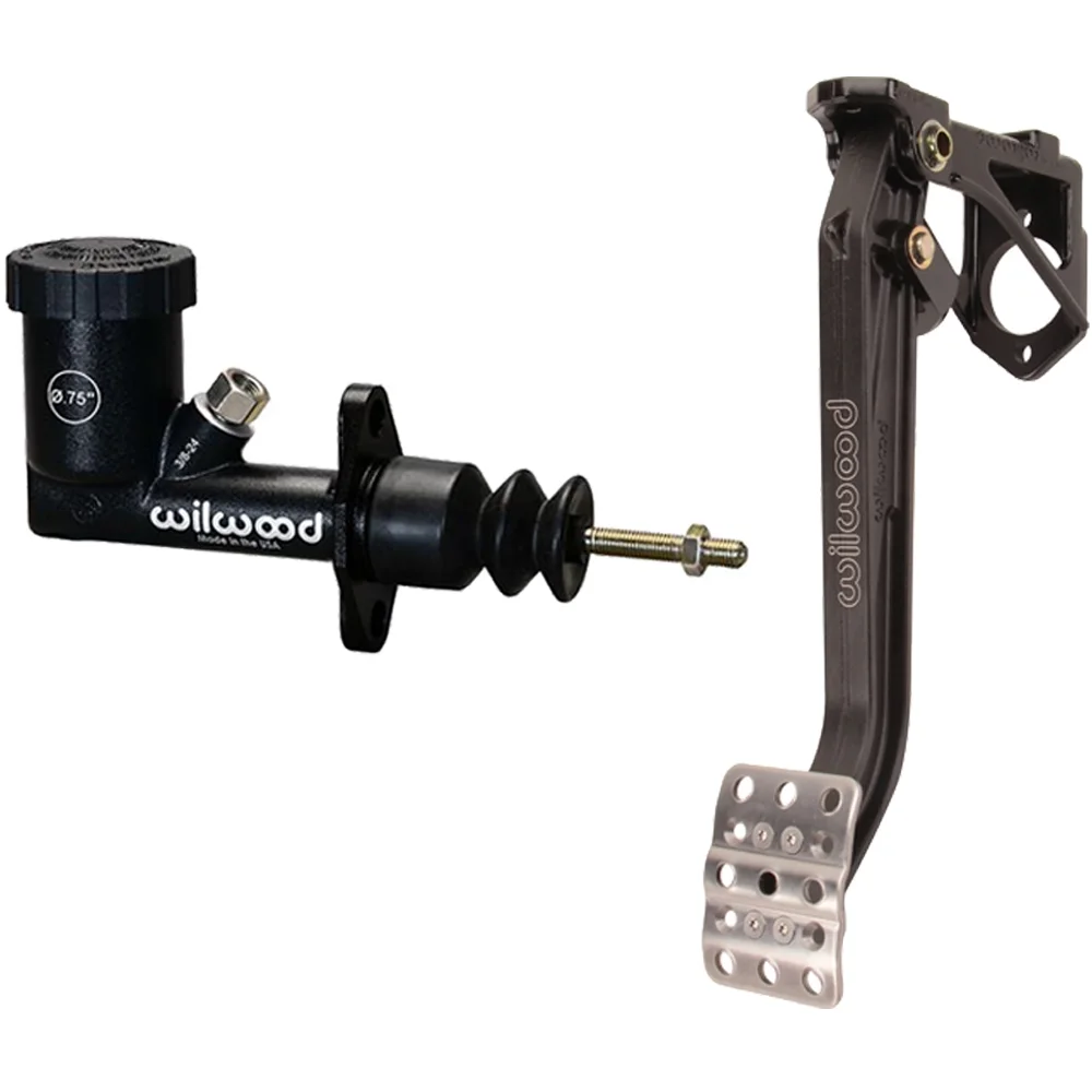 Wilwood 340-13834 7:1 Clutch/Brake Pedal w/260-15097 GS CI MC,.70