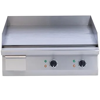 NSF 24 in. Countertop Electric Griddle with Thermostatic Control, Flat Top Grill 3000W 208-240V