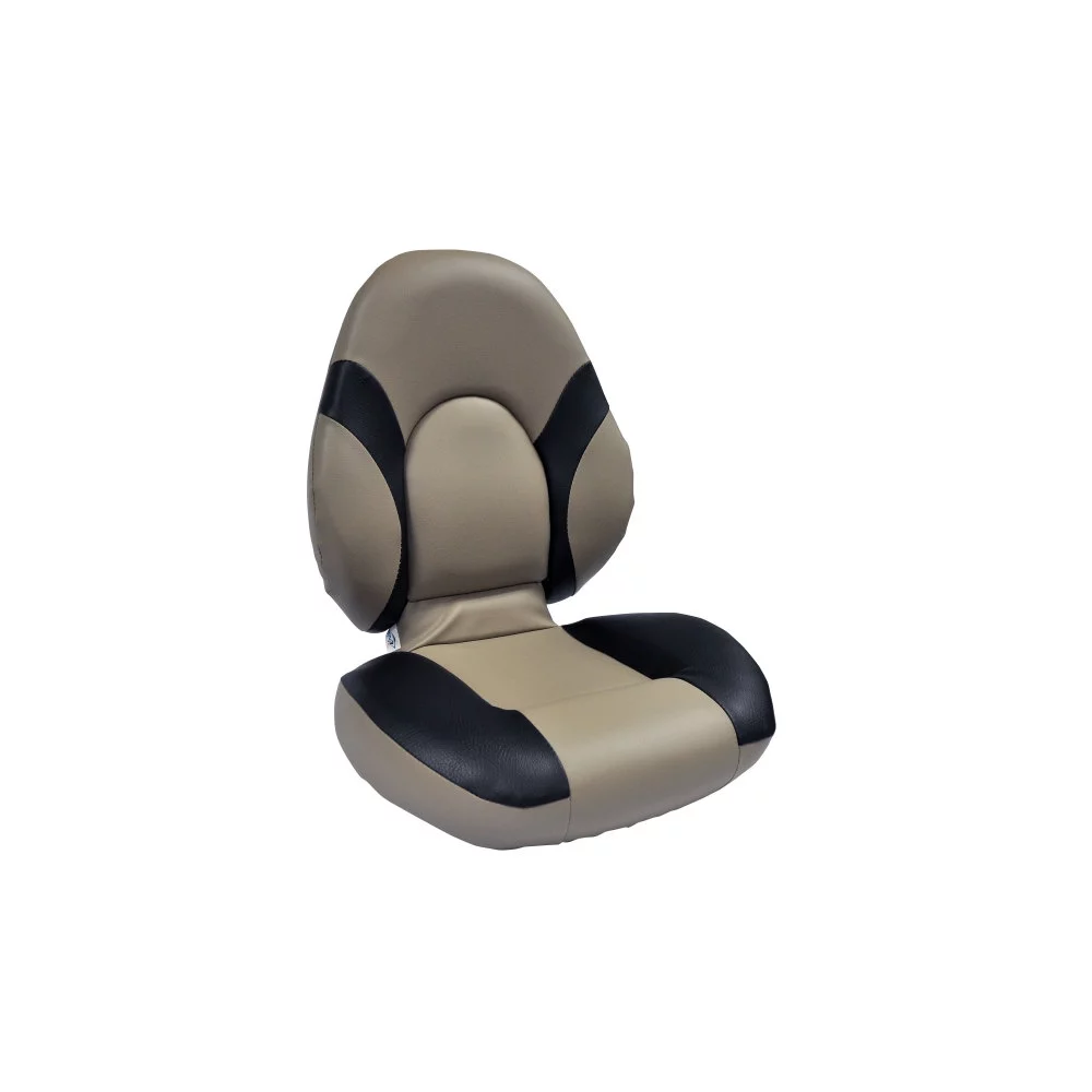 Suite Marine SM1010010616 Centrics Boat Seat - Khaki/Ebony