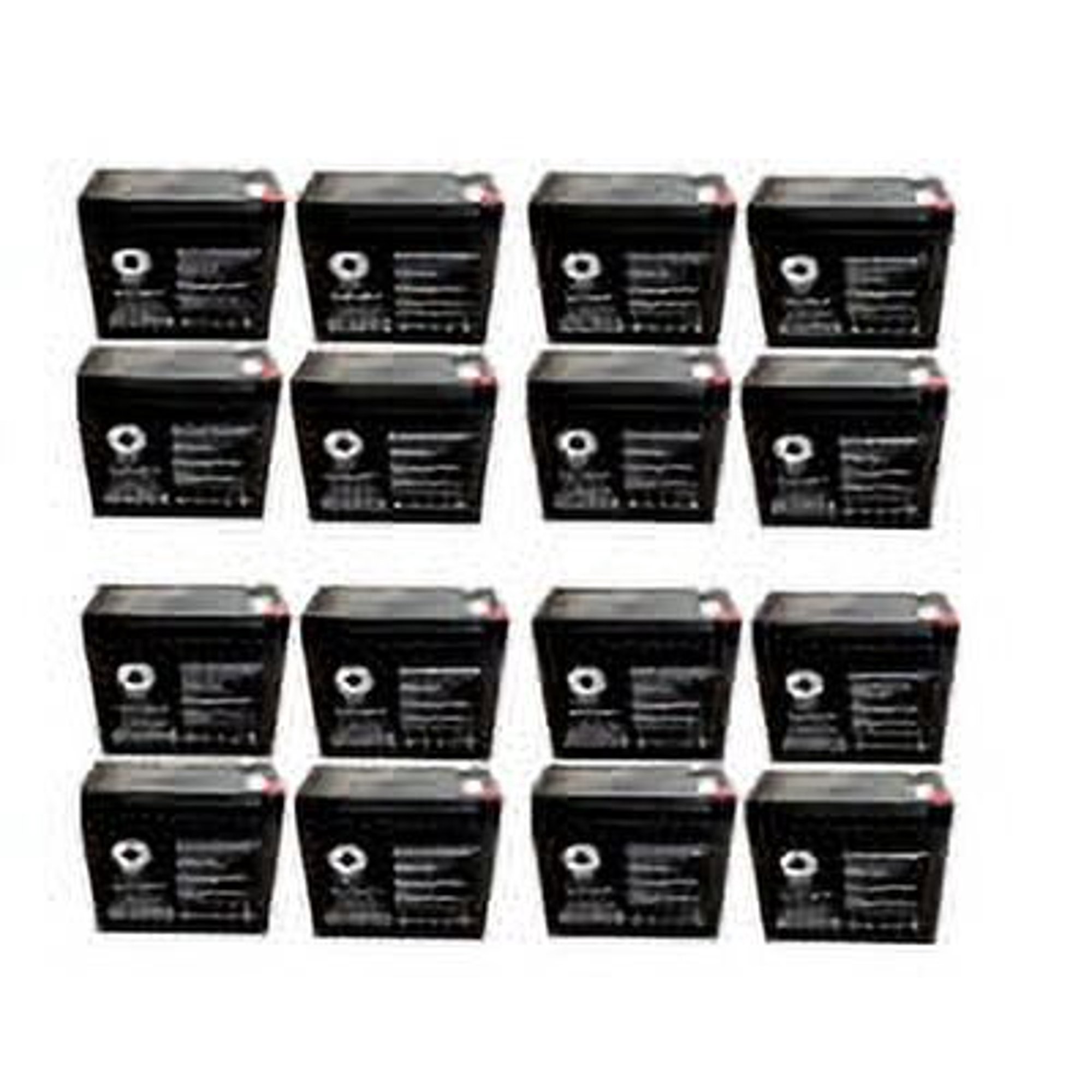 SPS Brand 12V 10Ah Replacement Battery (SG12100T2) for SLA Currie Phat Phantom Scooter (16 Pack)