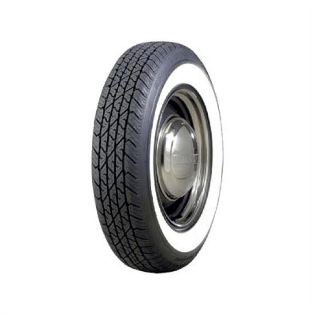 BF Goodrich 579811 Silvertown Whitewall Radial Tire, 165R15