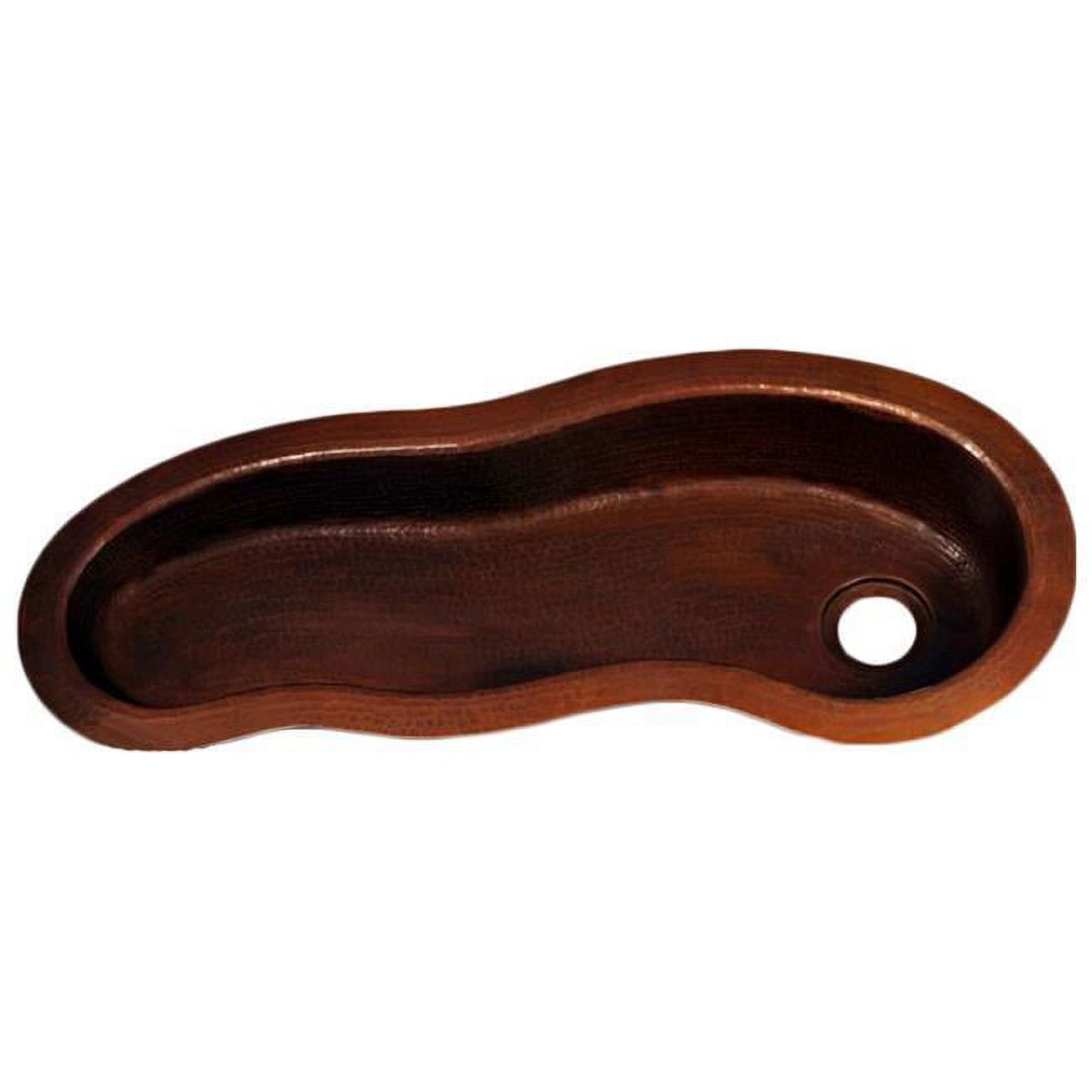 Novatto  Small River Copper Bar Sink Copper Brown