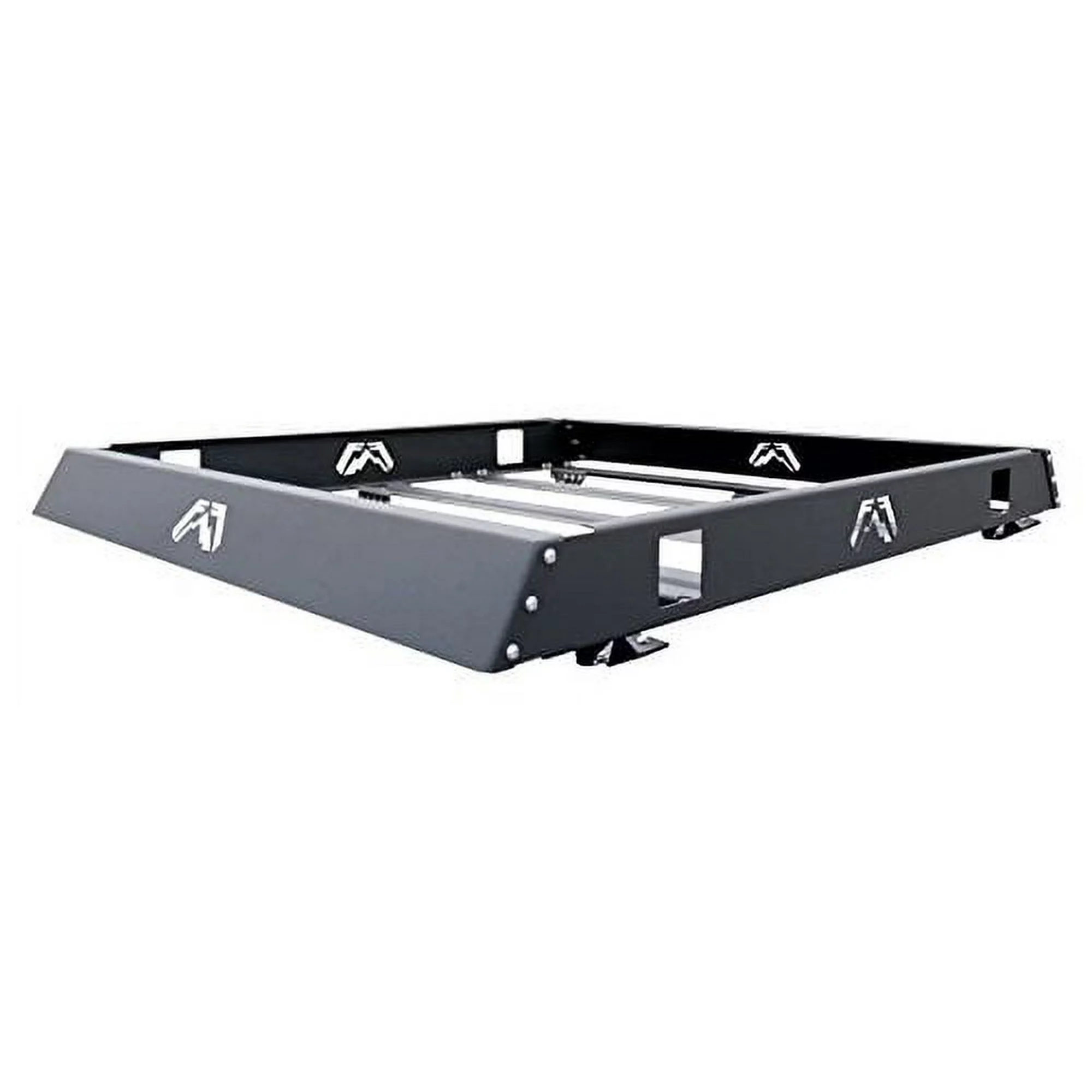 BENT FLANGE ROOF RACK FACE PLATE MATTE BLACK
