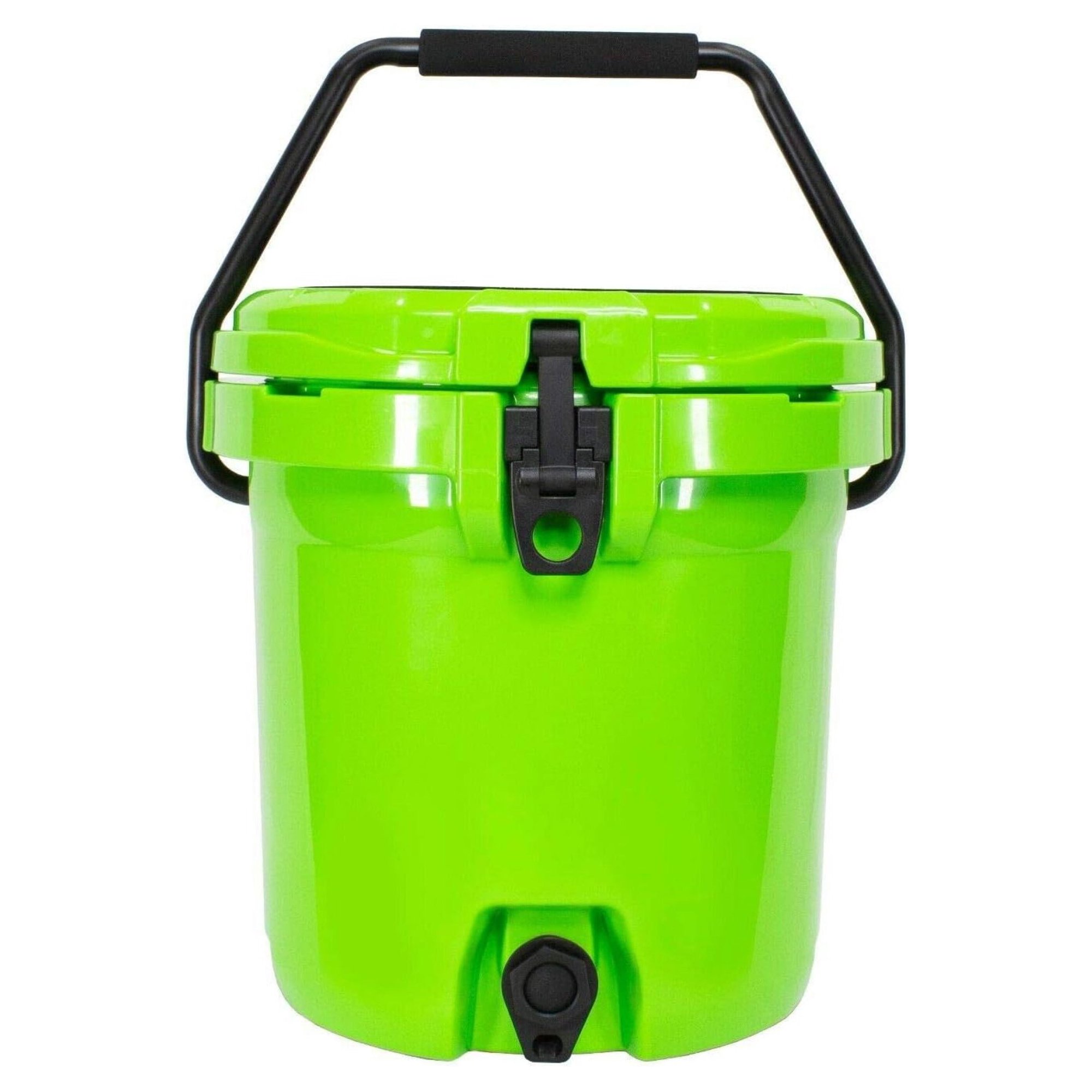 ZHANGHU 5 Gallon Original Green Heavy Duty Drink Dispenser Cooler with Spigot