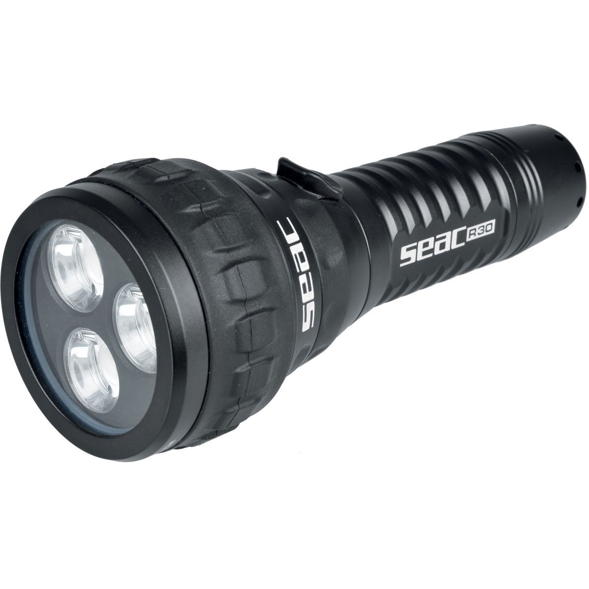 Seac R30 LED Dive Light 6.6 in Black