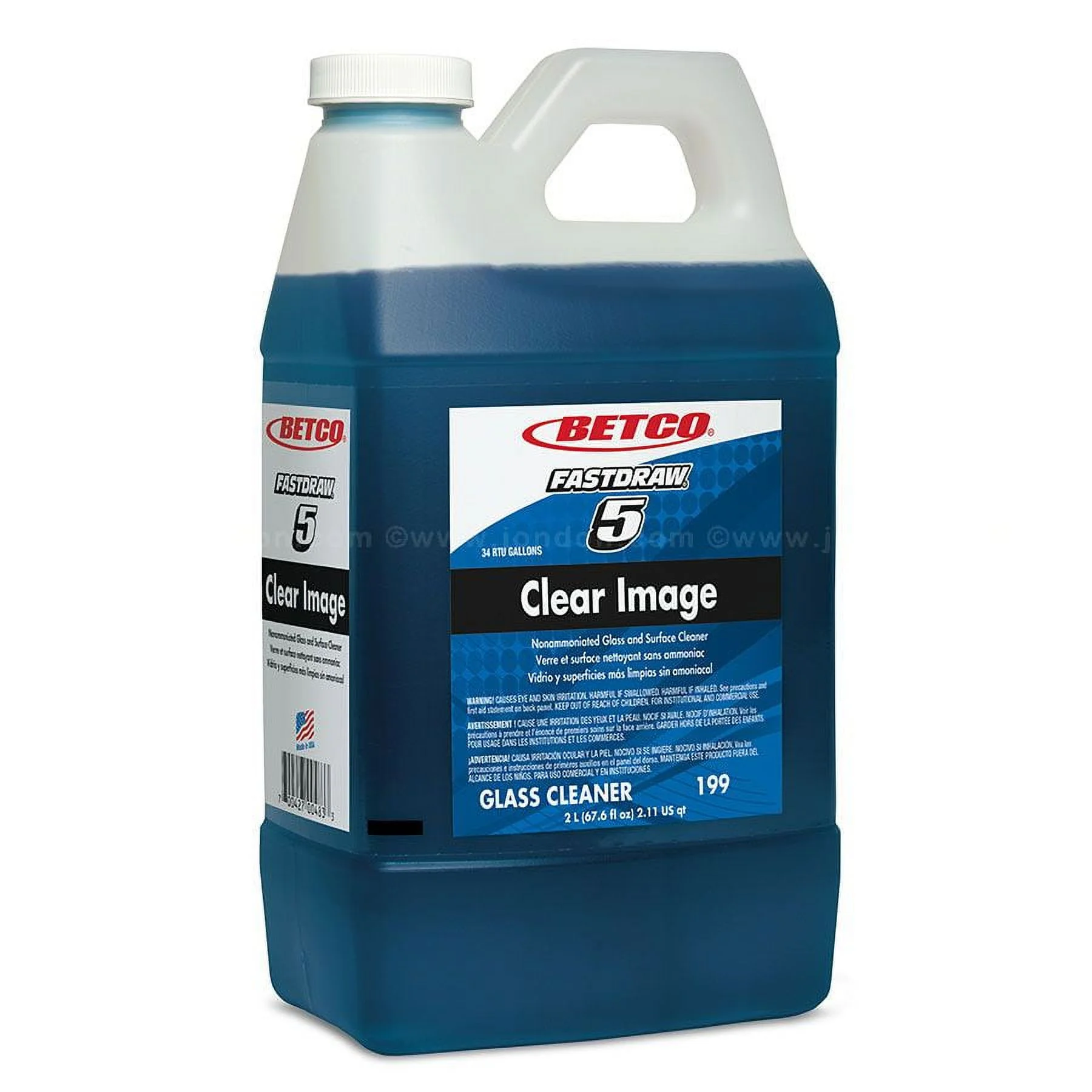 Betco FASTDRAW Clear Image Glass Cleaner (4 PK)