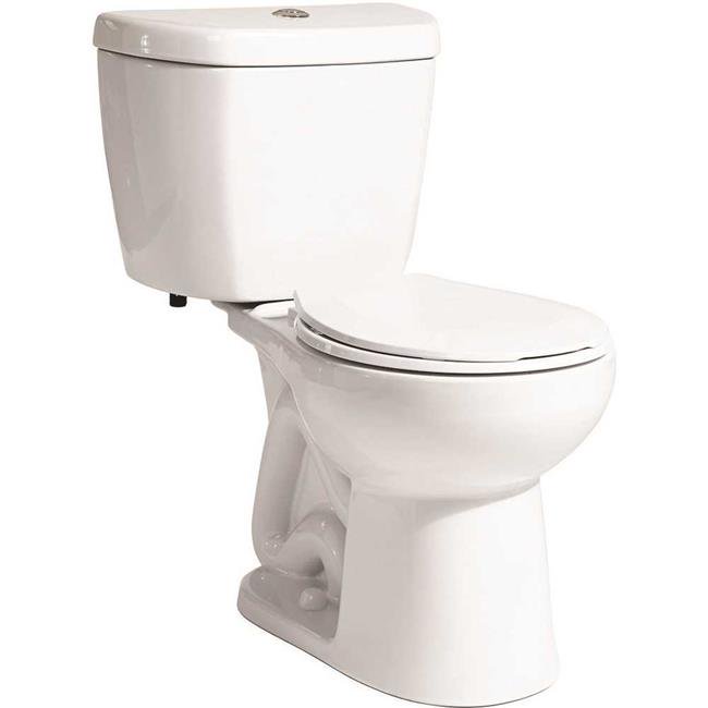 Niagara Stealth 3590160 10 In. Rough-In 2-Piece 0.8 Gpf Single Flush Round Front Toilet In White