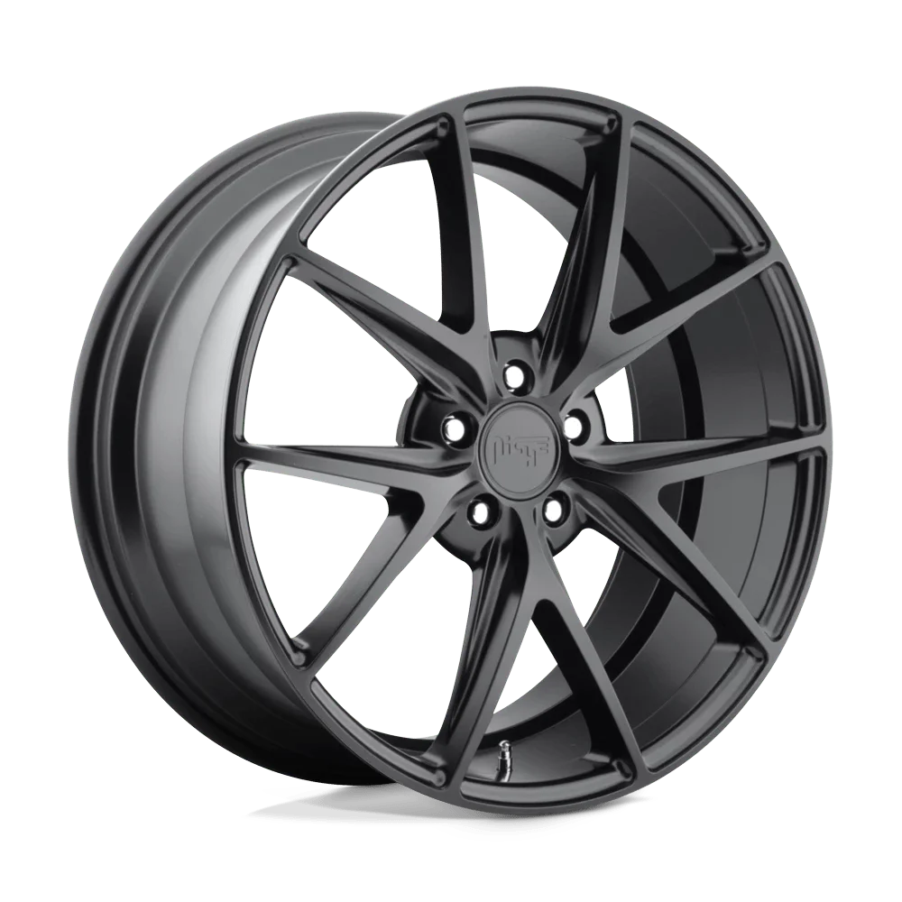 Niche M117 Misano 18X8 5X120 40Et 72.56Cb Matte Black Wheel