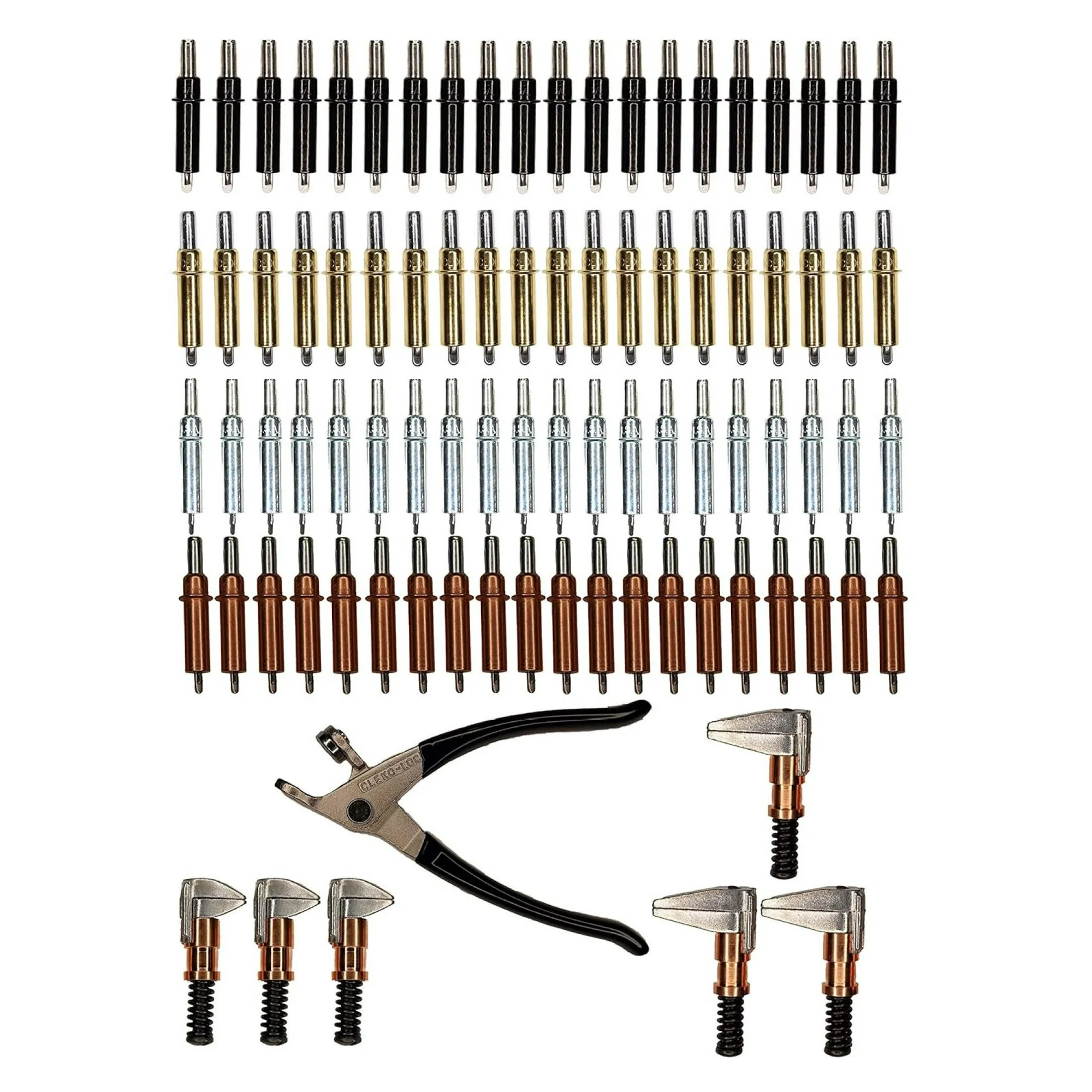 ZHANGHU 86 Piece Cleco Fastener Deluxe Kit- Cleco Fasteners, Clamps, and Pliers