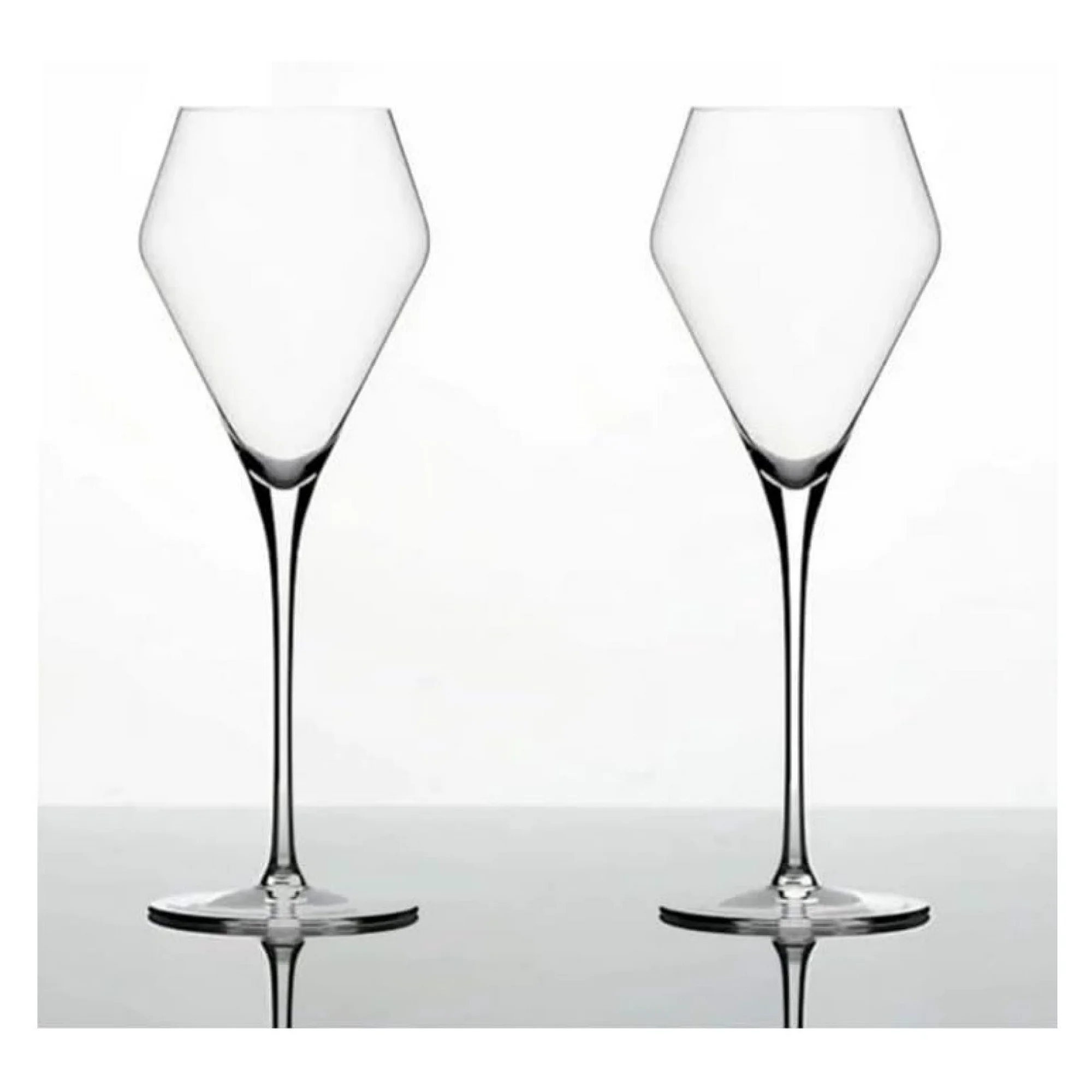 ZHANGHU Denk'Art Sweet/Dessert Hand-Blown Crystal Wine Glasses | Set of 2 Glasses