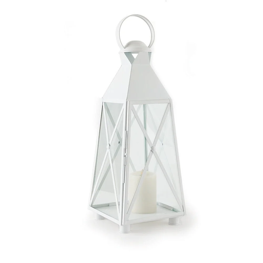 Newport 25.5 inch Outdoor Lantern Bright White