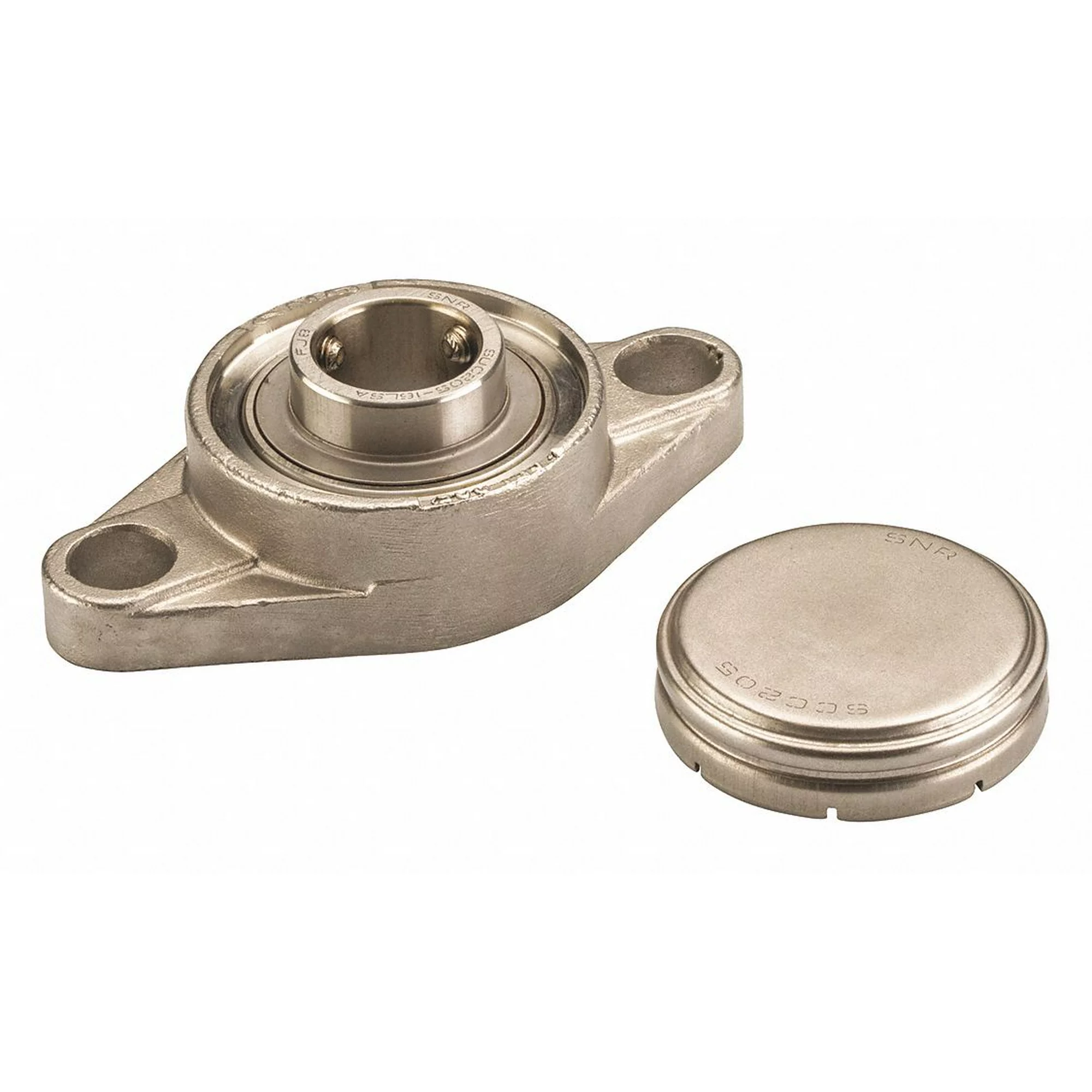 Ntn 2 Bolt Flange Brg,Radial Ball,3/4in Bore SUCFL204-12CCFG1