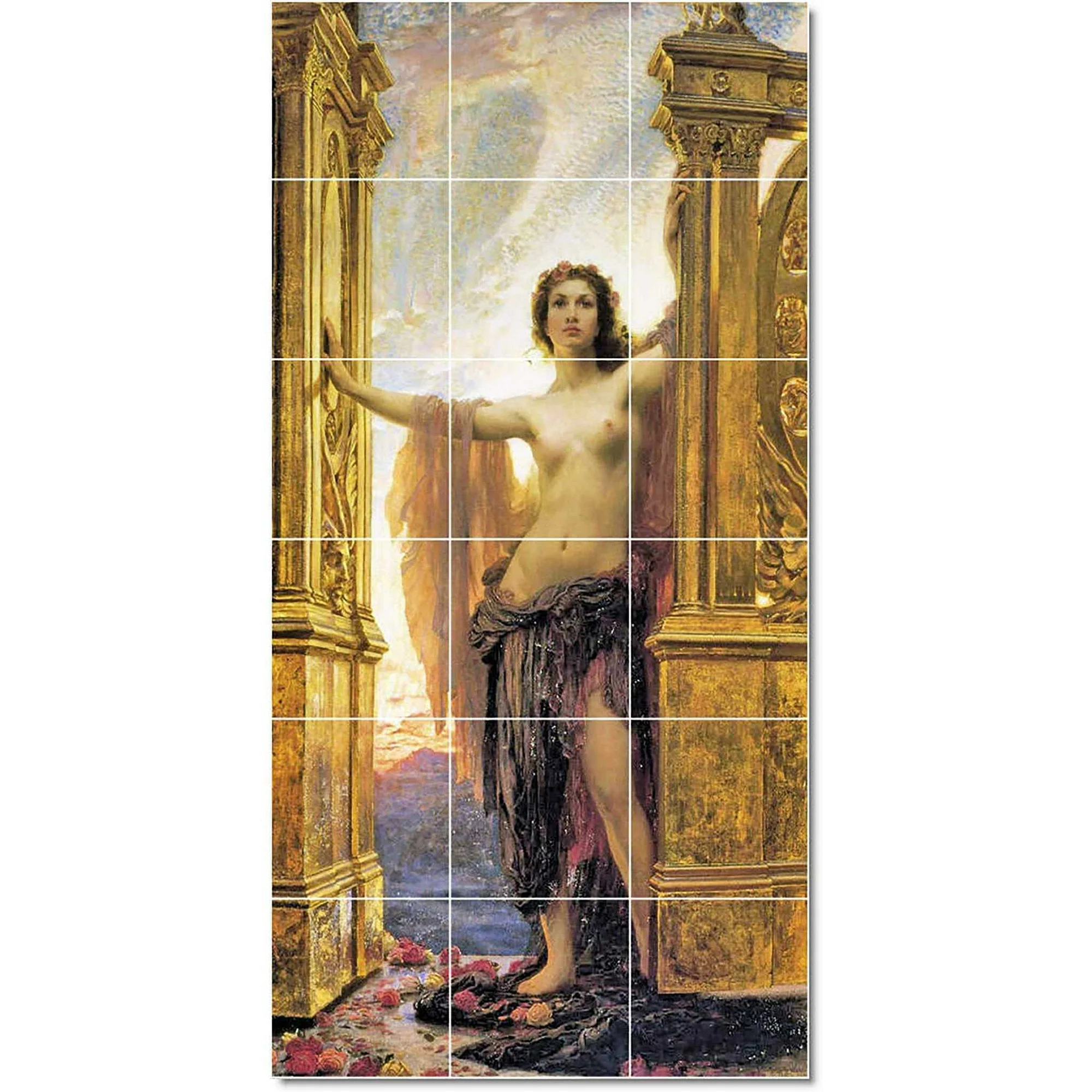 Ceramic Tile Mural-Herbert James Draper Mythology Tile Mural Renovate. 18