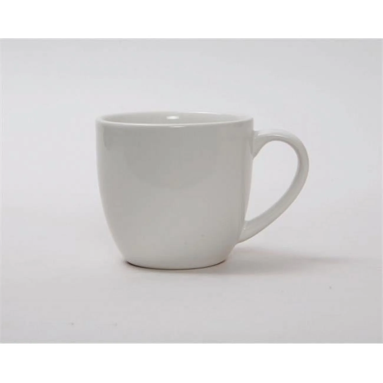Tuxton China BWM-120A3.63 in. Milano Mug 12 oz. - White - 2 Dozen