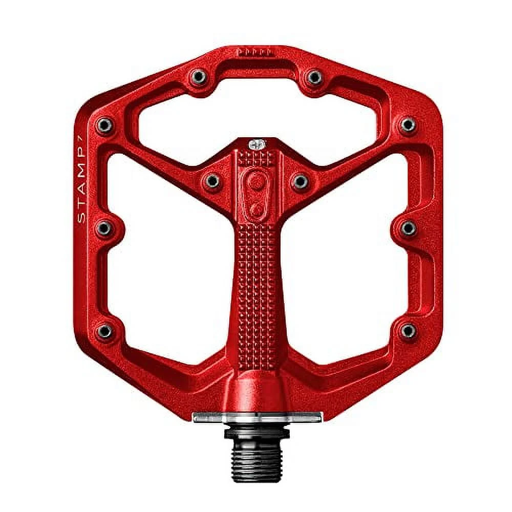 Crankbrothers Stamp 7 Large Red MTB Mountain Bike Pedals (16003)