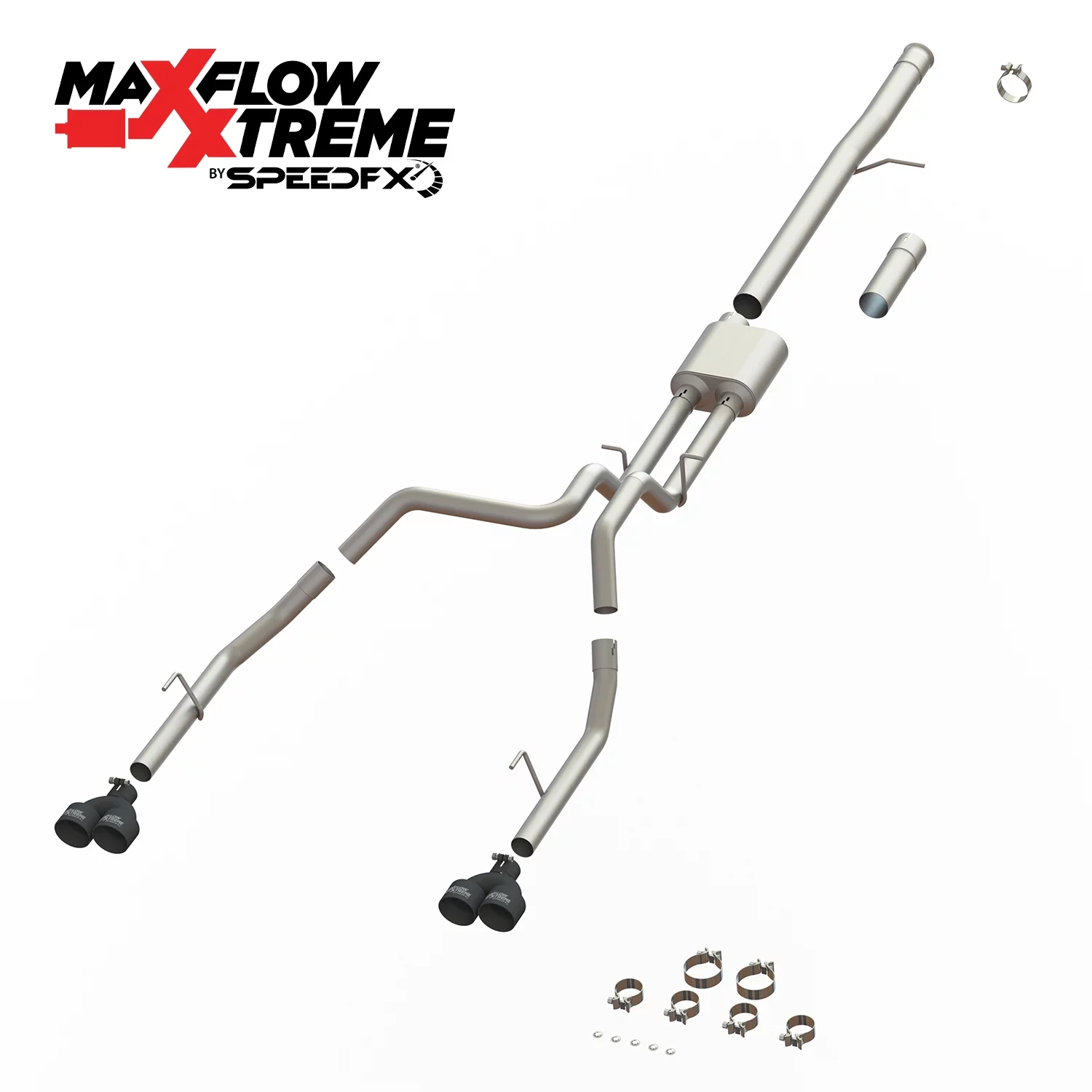 SpeedFX 50102 Cat-Back Single Rear Exhaust System Kit