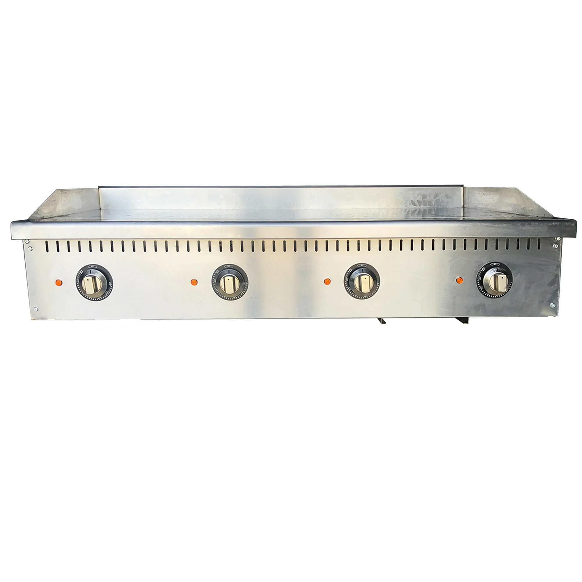 NSF 48 in. Commercial Electric Griddle, 4 Burner Flat Griddle, Countertop Grill Stove ETL