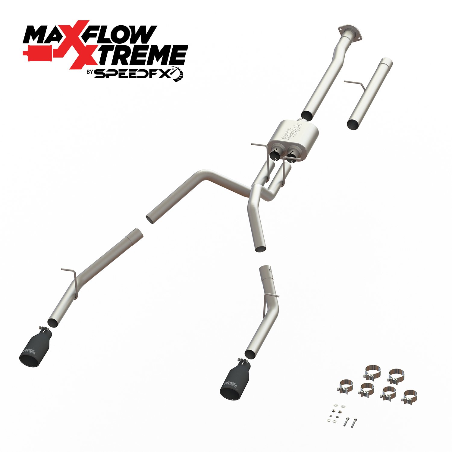 SpeedFX 50201 Cat-Back Single Rear Exhaust System Kit