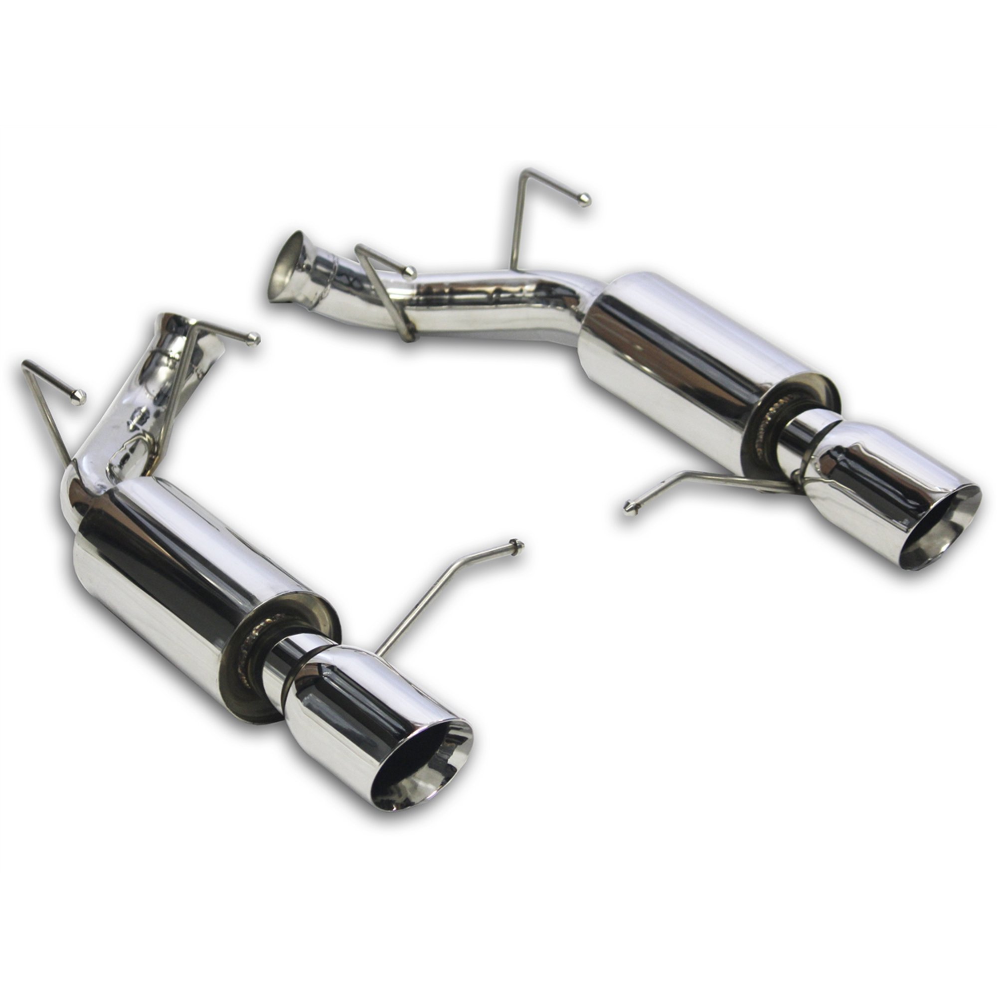 NXT Step Performance Axle Back Exhaust System Compatible with 2011-2014 Mustang GT V8 5.0L EX3036