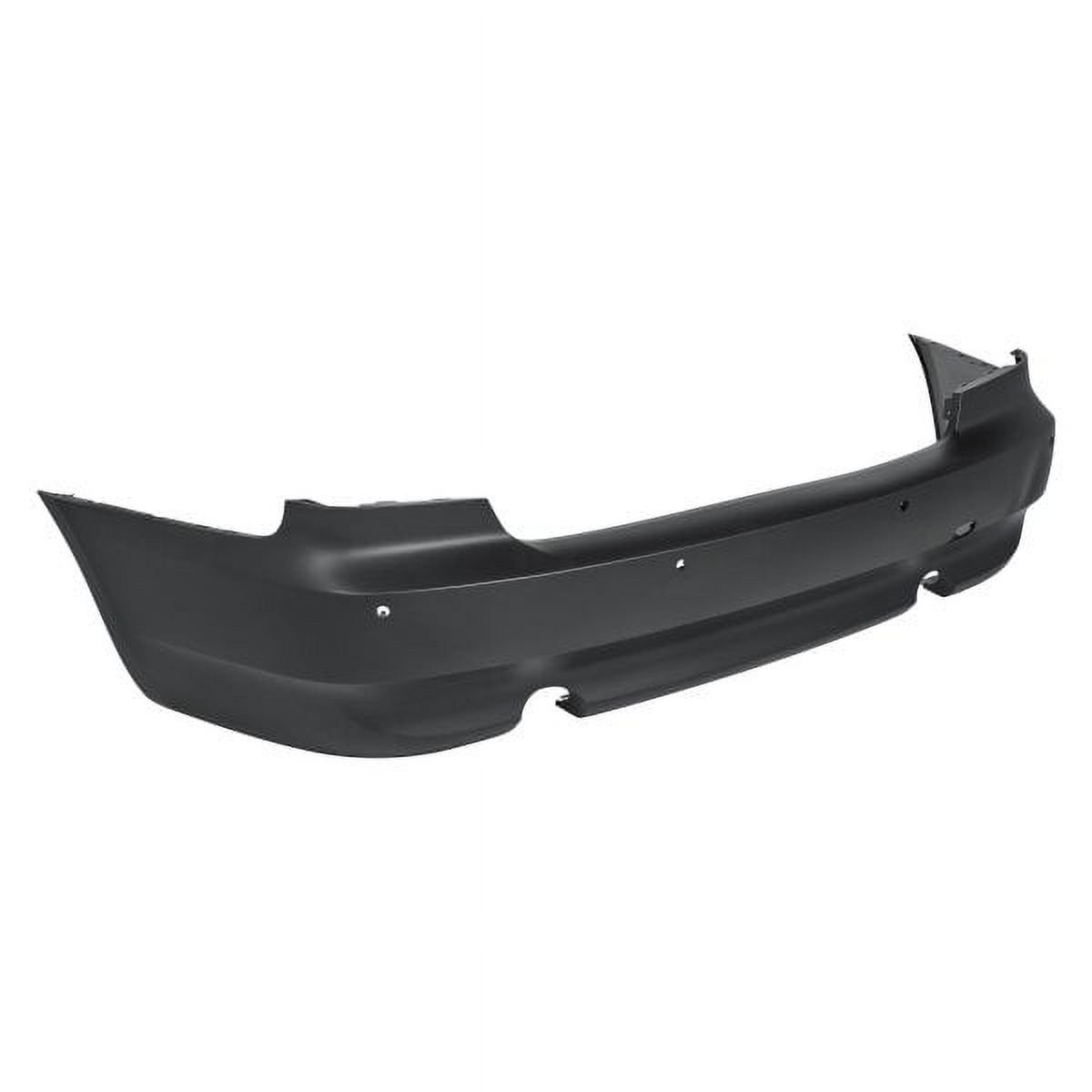 OE Compatible/Replacement Bumper Rear Primed With Turbo Without M Pkg Without Sensor (335I ) CAPA