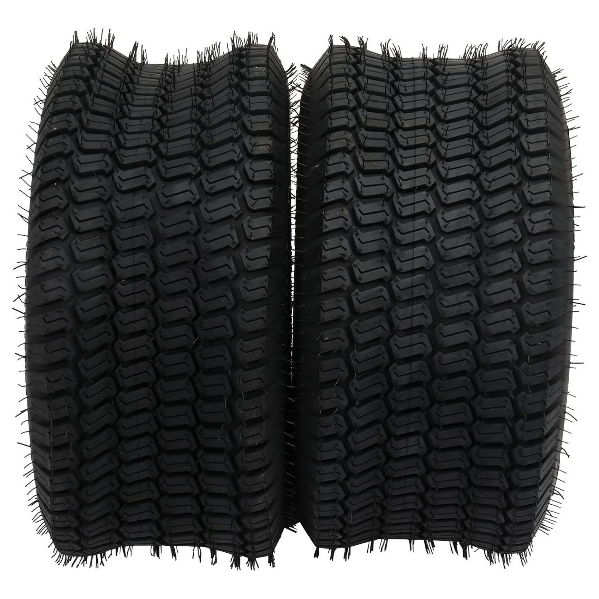 WeCcQuue 22X9.50-10 Lawn Mower Cart Garden Turf Tires, 4 Ply Tubeless Max Load 1235Lbs Set of 2