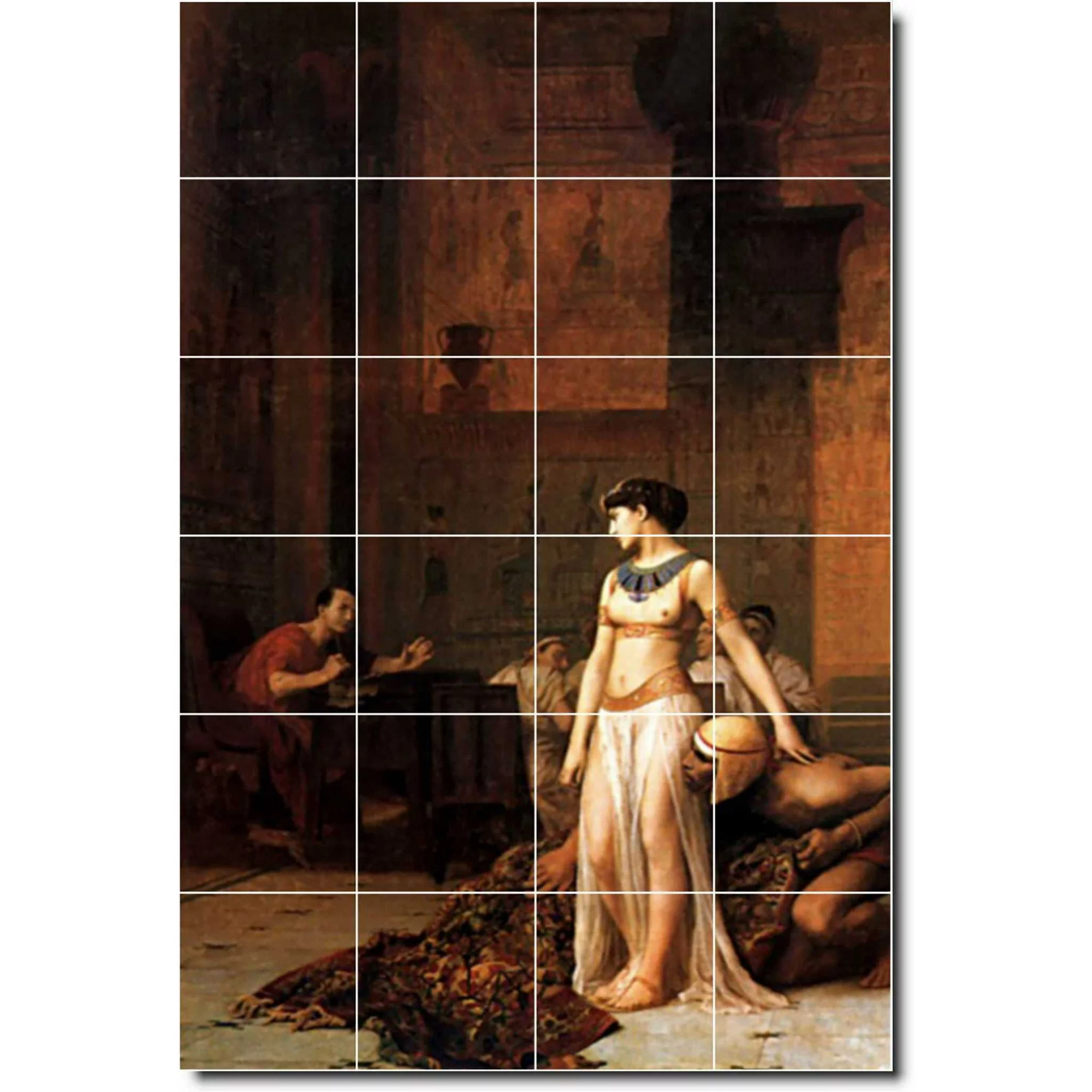 Ceramic Tile Mural-Jean Gerome Historical 20. 17
