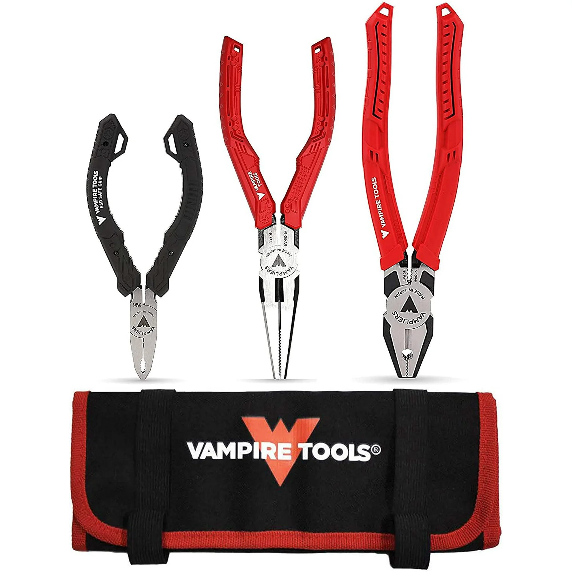 VAMPLIERS 3-Piece Screw Extractor Pliers Gift Set. 8