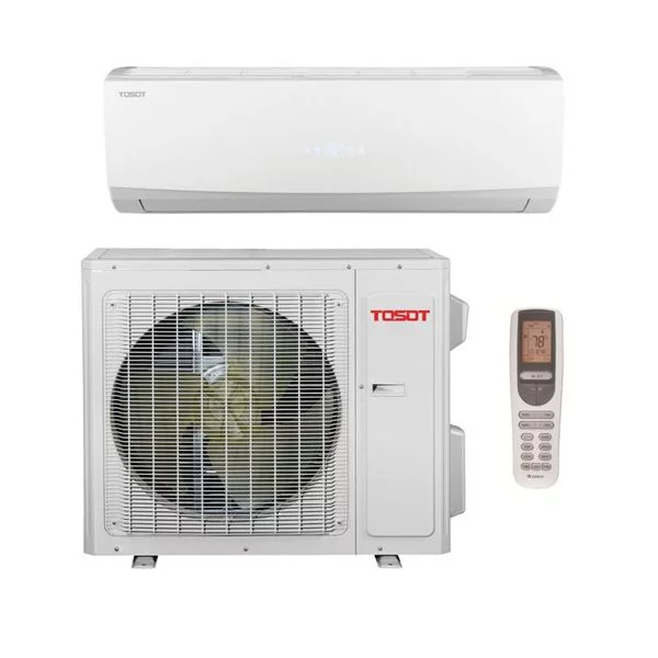 Tosot 12,000 Btu 18 Seer Single Zone Ductless Hyper Heat Mini Split Heat Pump System - TW12HQ3C2D