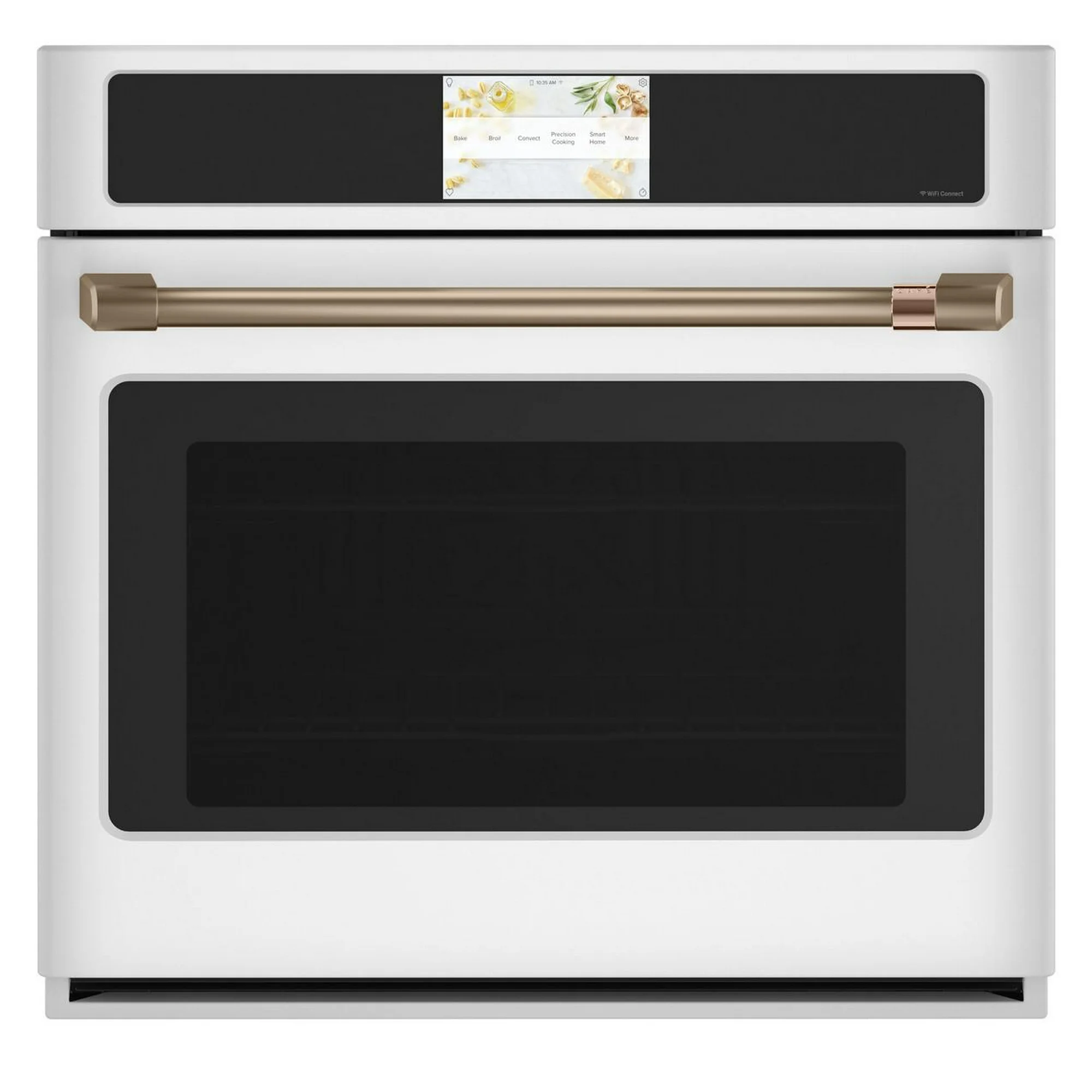 Cafe CTS90DP4NW2 30 inch Matte White Smart Built-In Convection Single Wall Oven