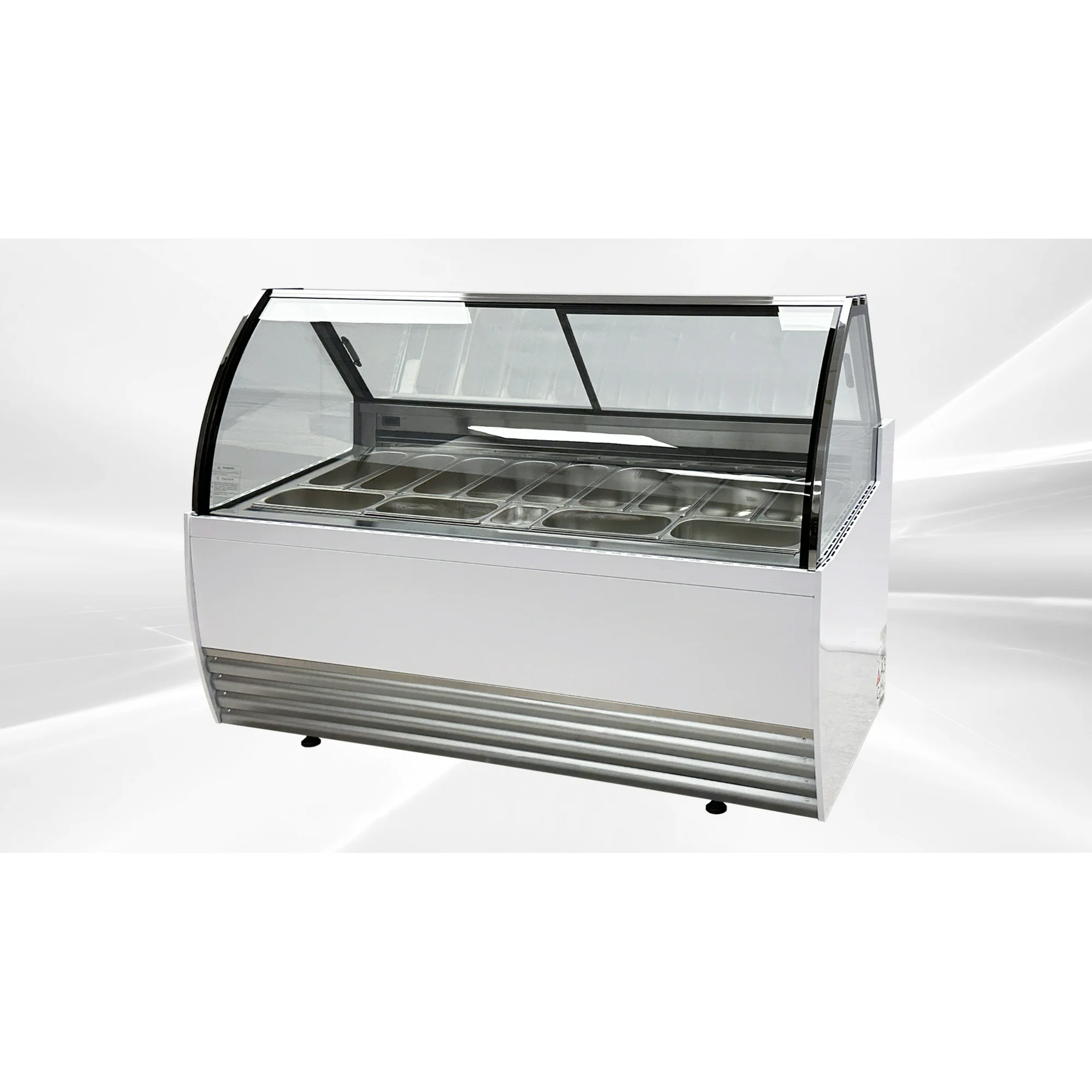 NSF 13 pan Gelato Ice Cream Display Showcase DW-13R