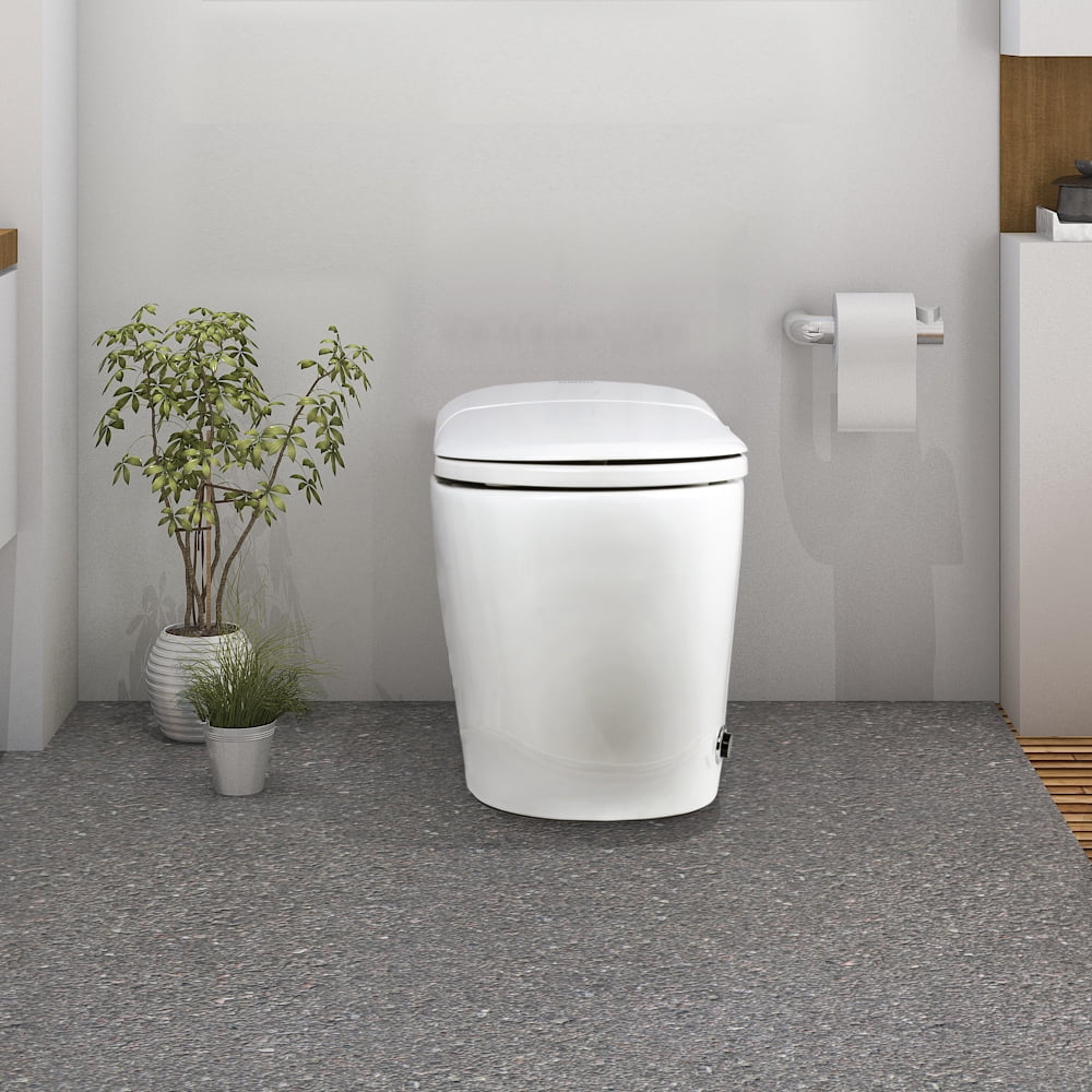 [NEWEST] Euroto 3858 Smart Toilet with Integrated Bidet, Heated Seat, and Air Dryer