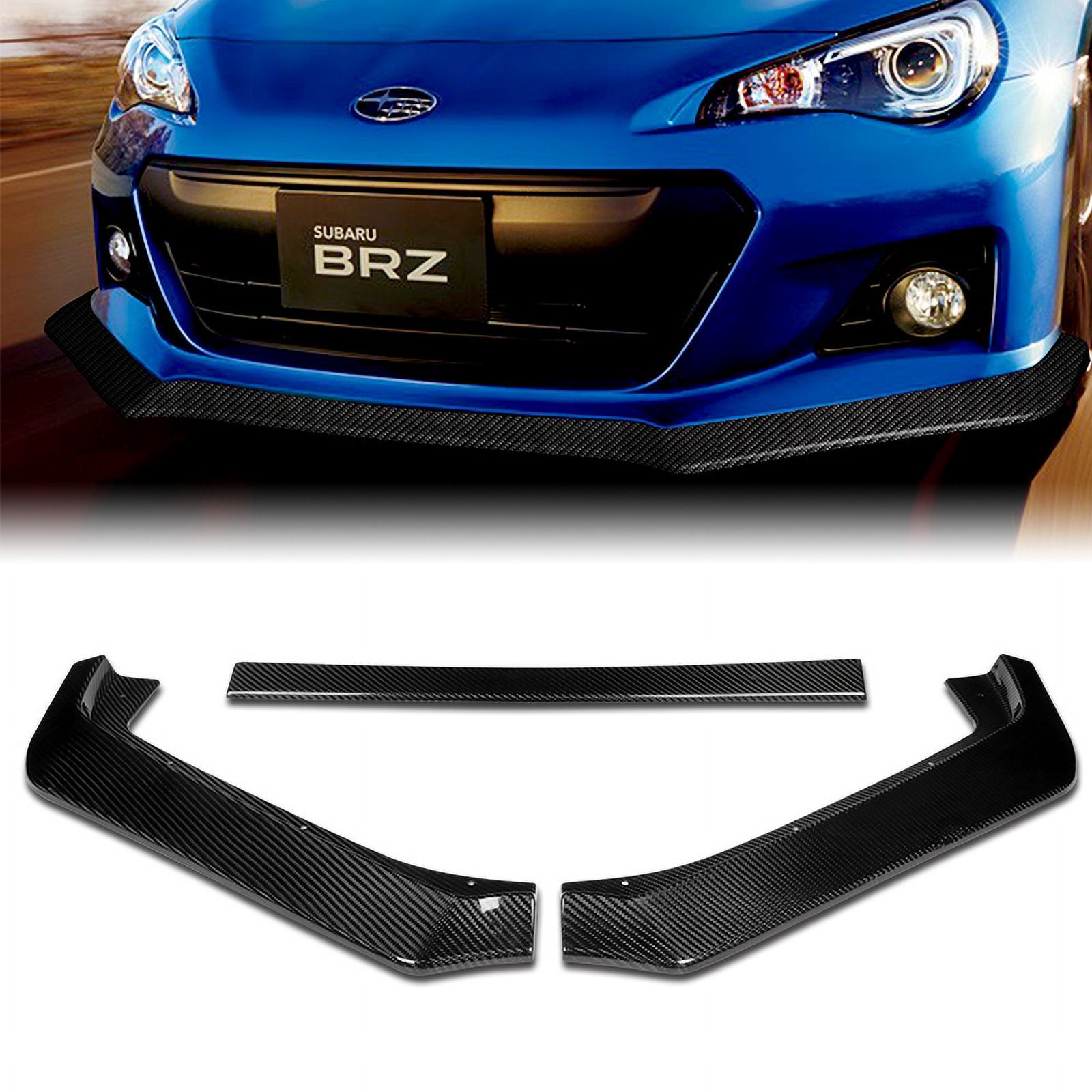 Stay Tuned Performance For 2013-2016 Subaru BRZ CS-Style Real Carbon Fiber Front Bumper Body Kit Lip
