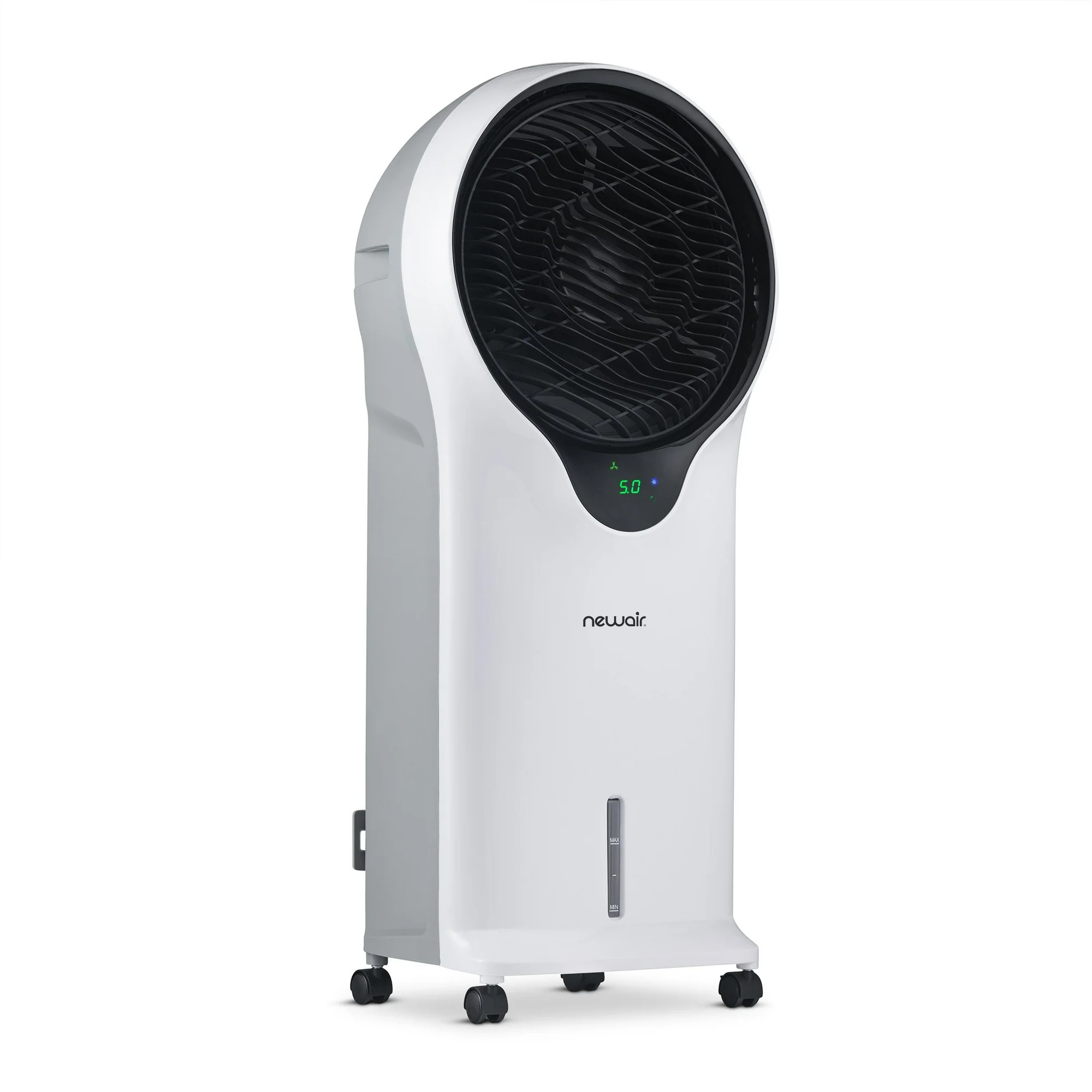 Newair Evaporative Air Cooler and Portable Cooling Fan, 470 CFM 3 Fan Speeds, 3 Modes, 7.5 Hr Timer