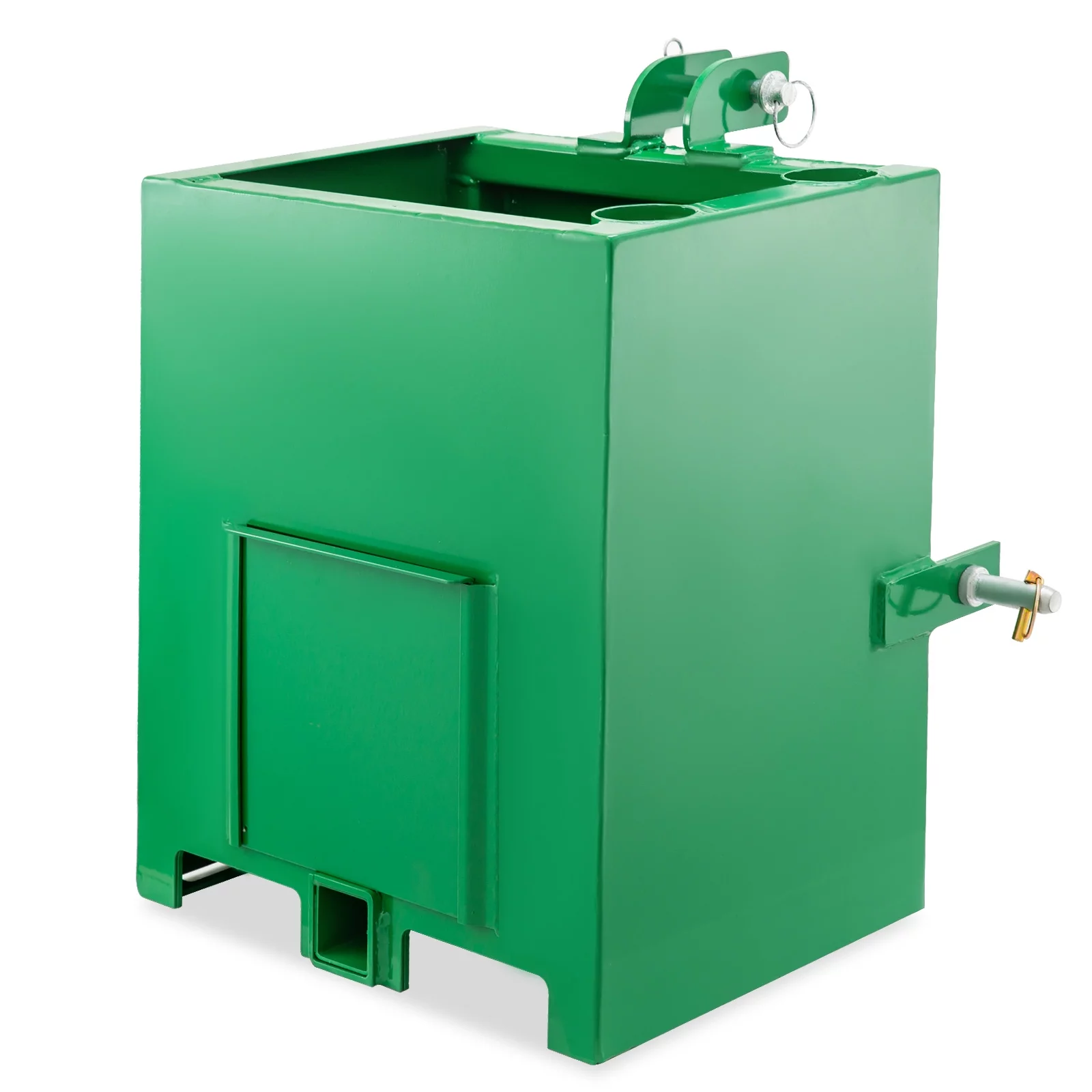 BENTISM Ballast Box for 3 Point Counterweight Category 1 Tractor Powder Heavy—Duty