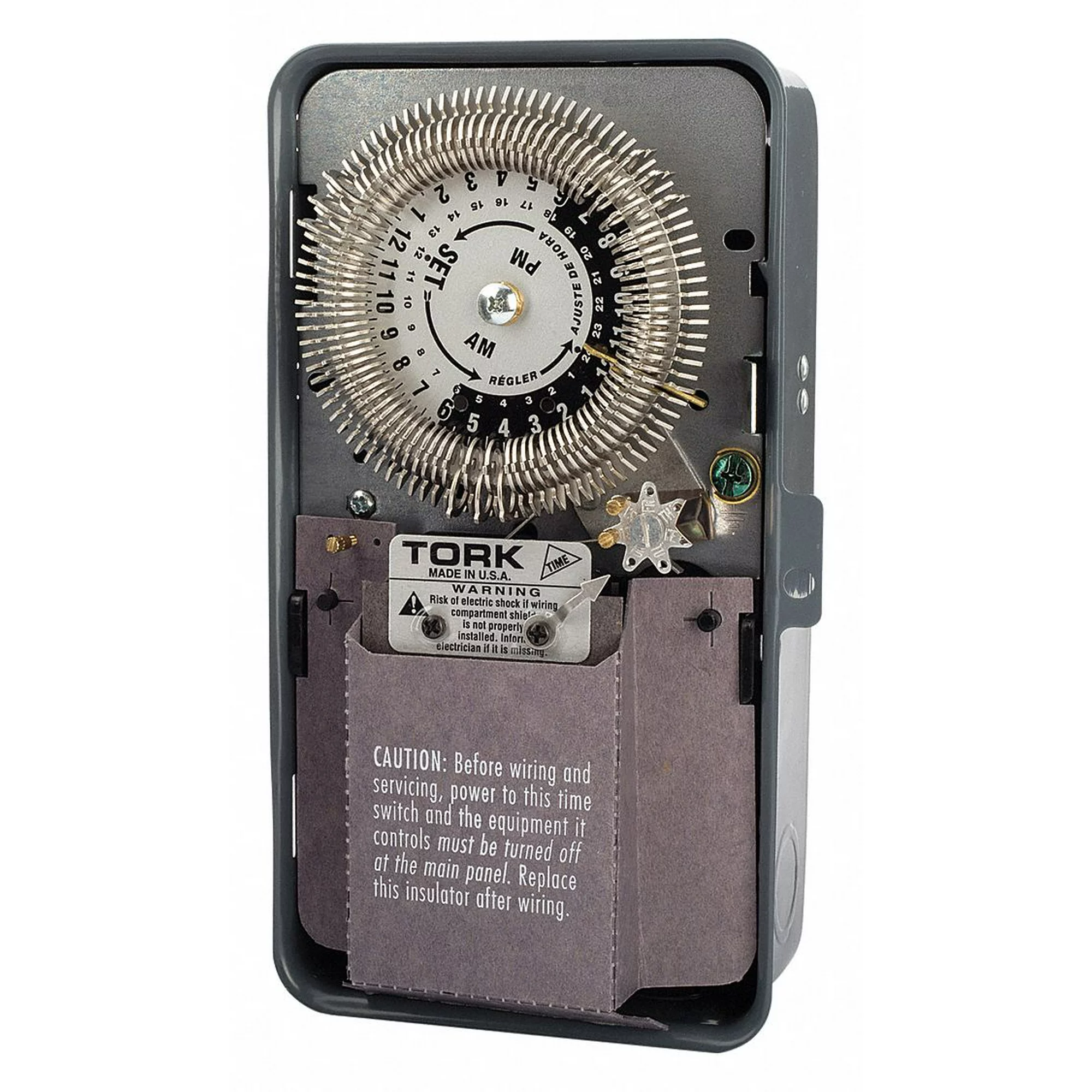 Tork Electromechanical Timer,480V,SPDT-NO/NC 8001U